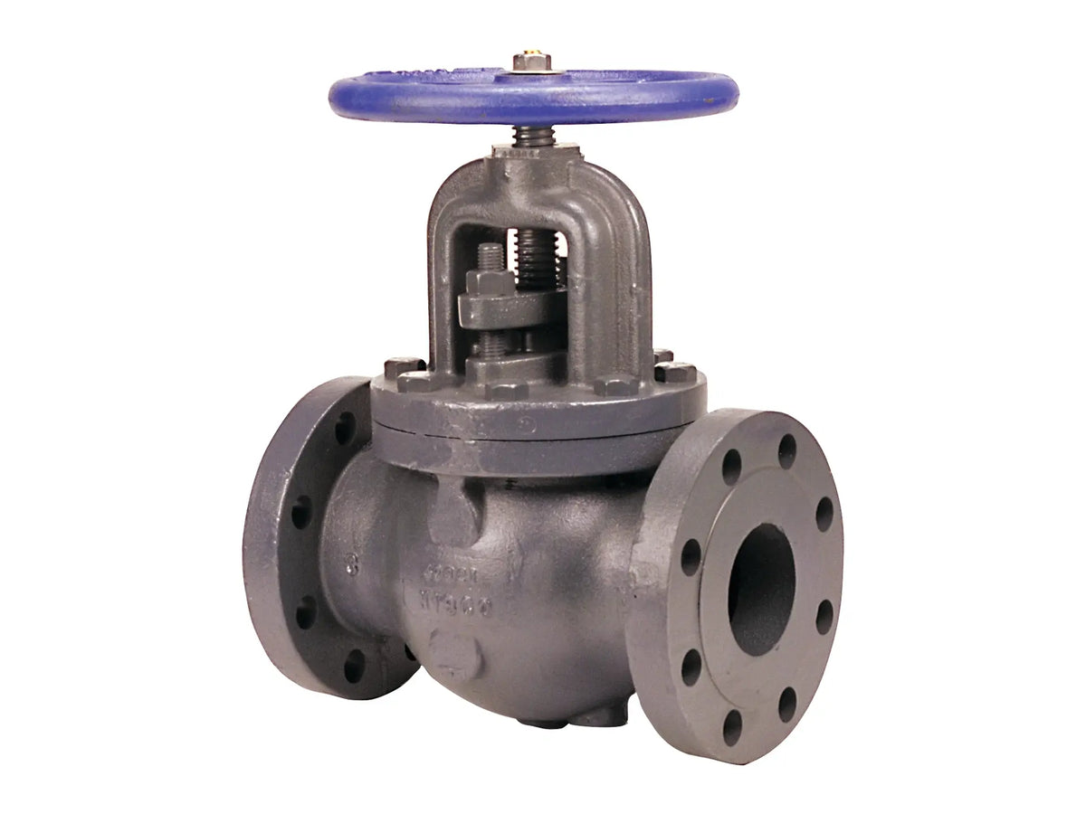 NIBCO NHCF00K, 6 in. Globe Valve Iron, Bronze Mounted Trim F-768-B