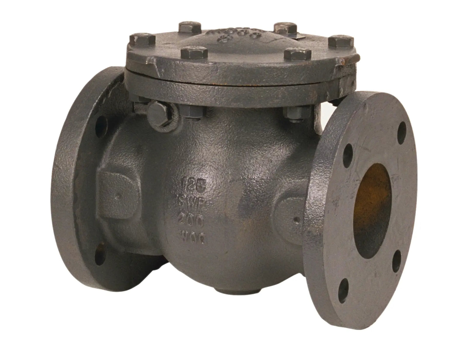 NIBCO NHE3S0H, 4 in. Check Valve , Cast Iron, Swing, Flanged F-918-B-LS