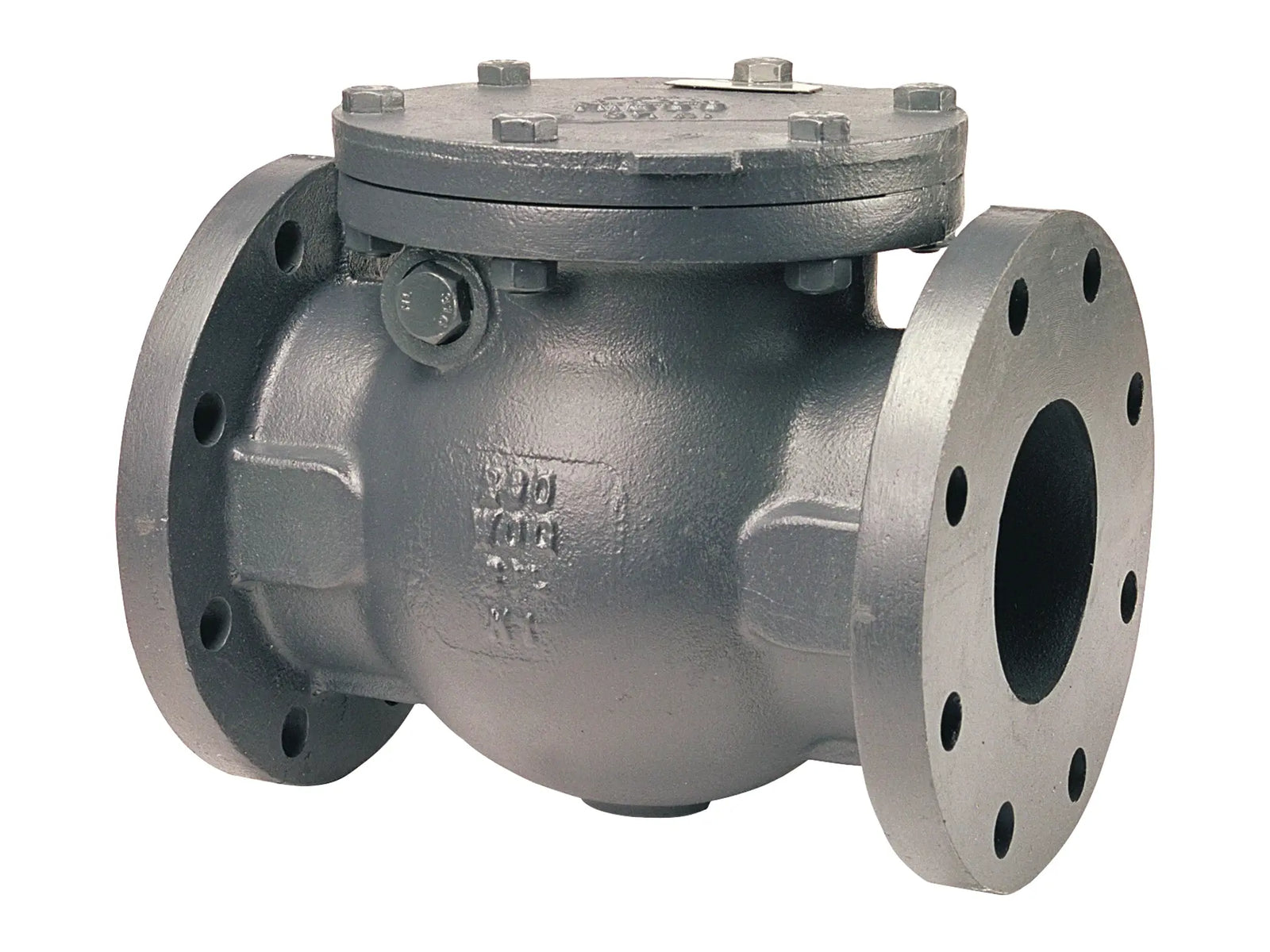 NIBCO NHE840D, 2 in. Check Valve 3% Nickel Iron Body, Stainless Steel Trim F-918-13