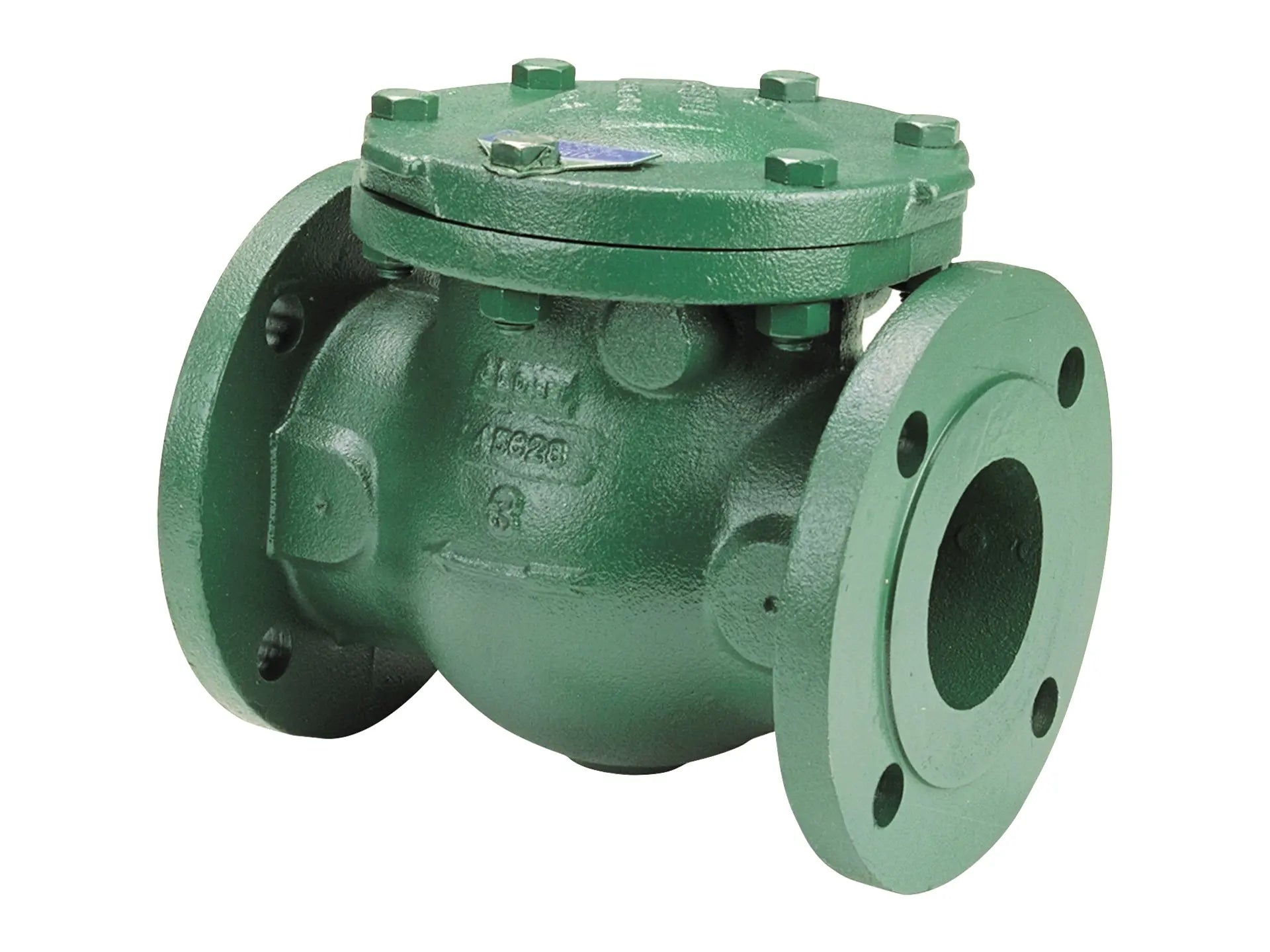NIBCO NHE93AJ, 5 in. Check Valve Class 150, Ductile Iron F-938-31-FF