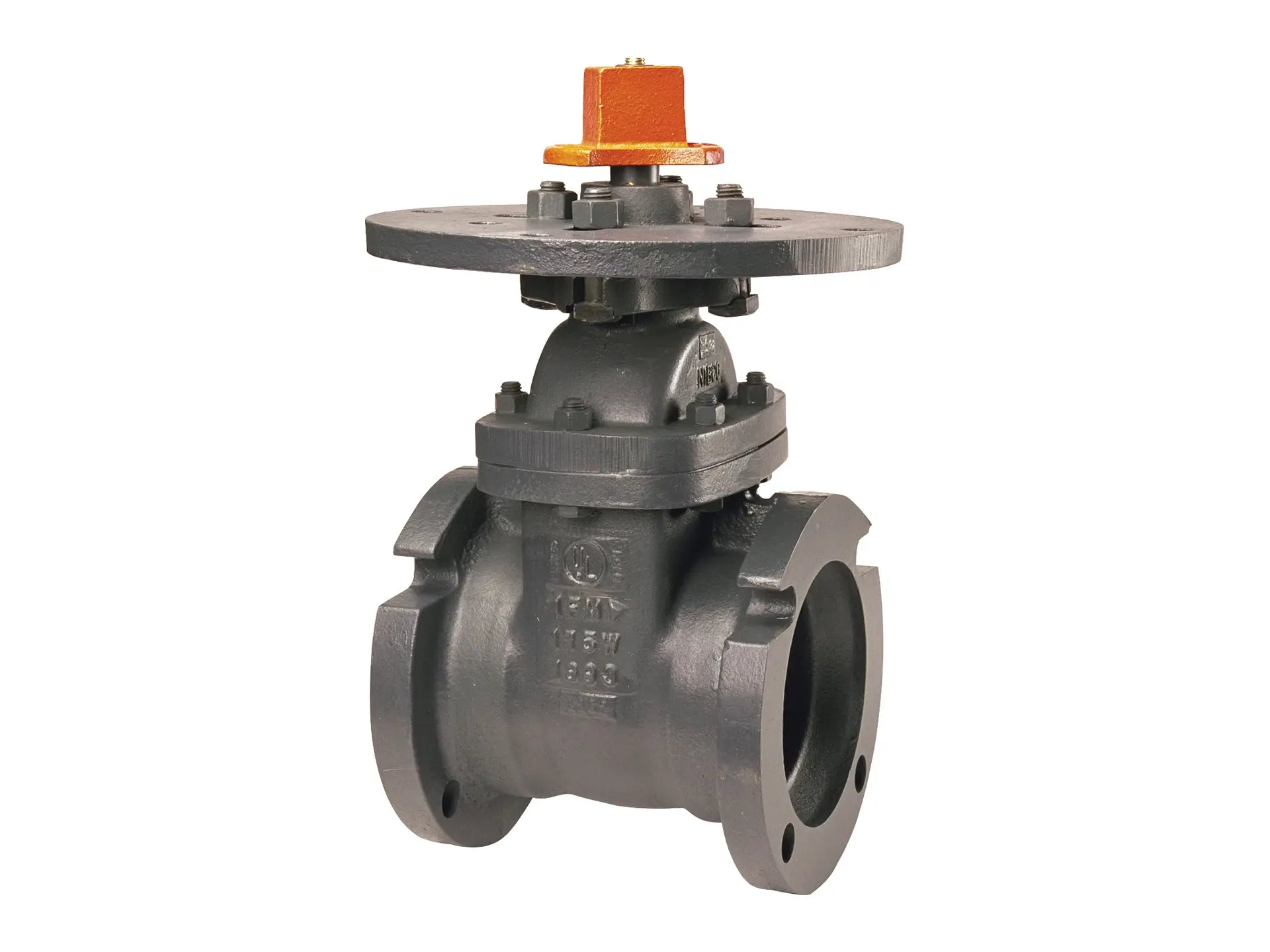 NIBCO NHL000N, 12 in. Gate Valve , Cast Iron, Fire Protection, Mechanical Joint End M-609
