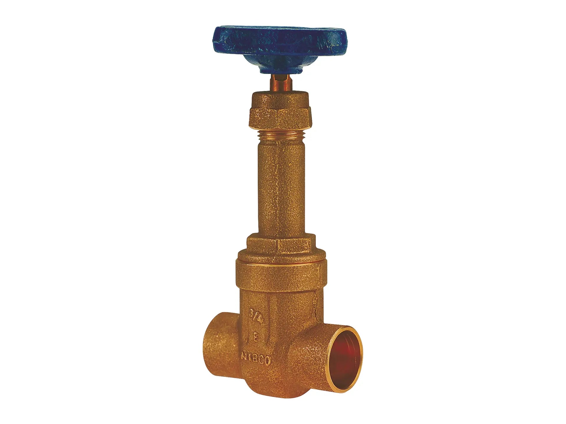 NIBCO NJ05006, 1/2 in. Gate Valve Bronze, Rising Stem, Solder Ends S-111