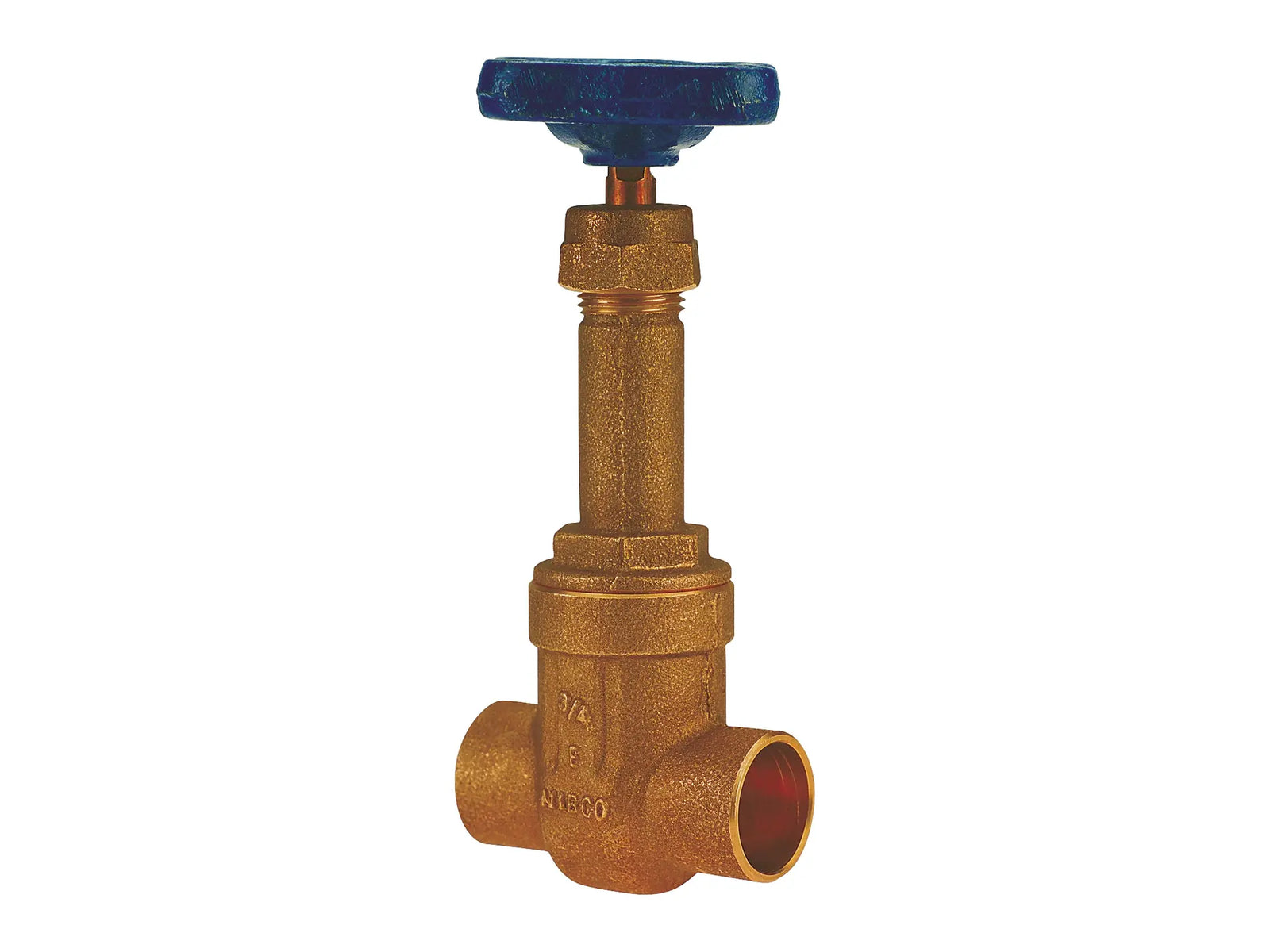 NIBCO NJ05F0D, 2 in. Gate Valve Bronze, Rising Stem, Solder Ends S-111-LS