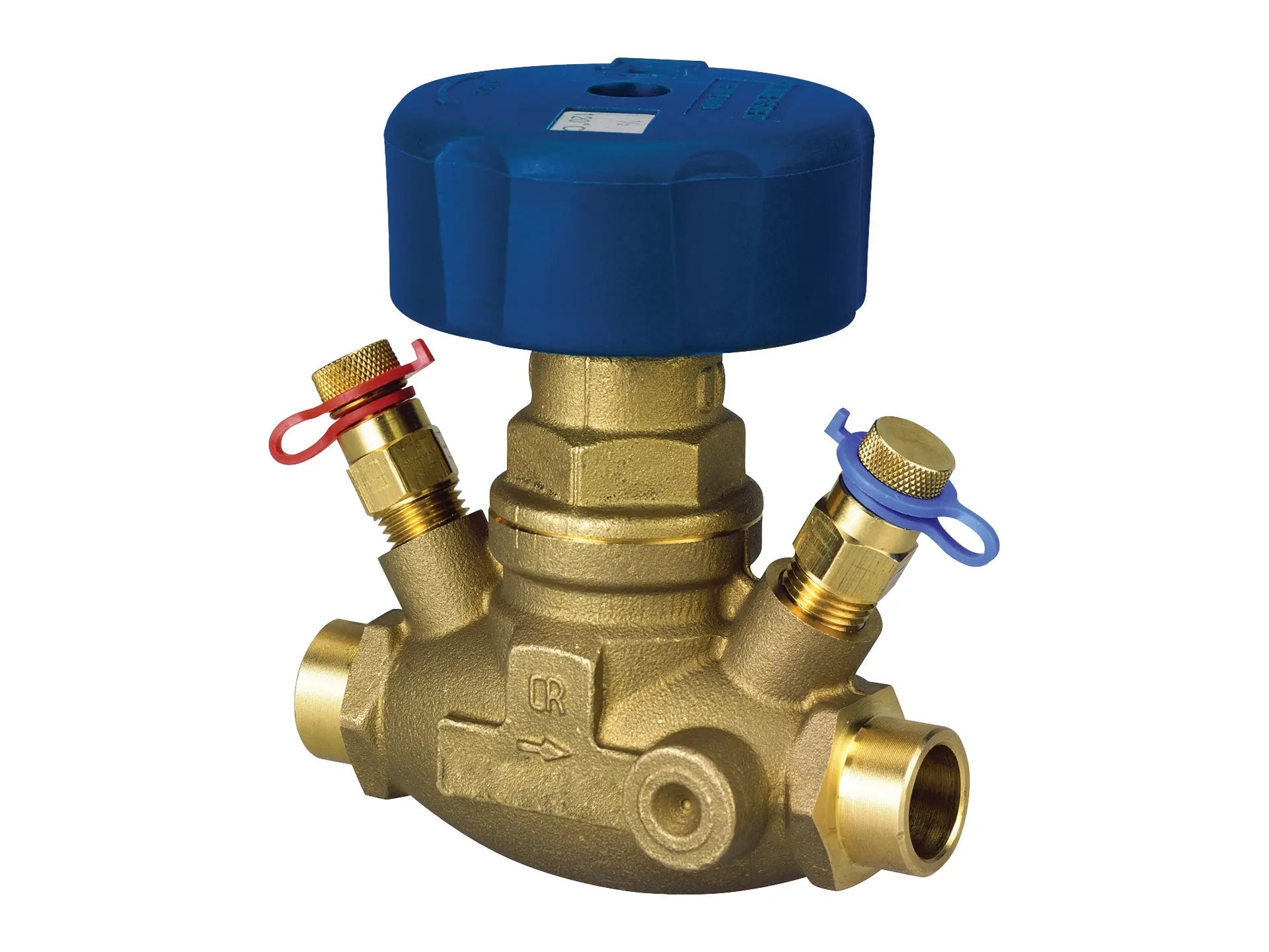 NIBCO NJ1XL06, 1/2 in. Balancing Valve Globe, Low Flow, Solder Ends S-1710-L