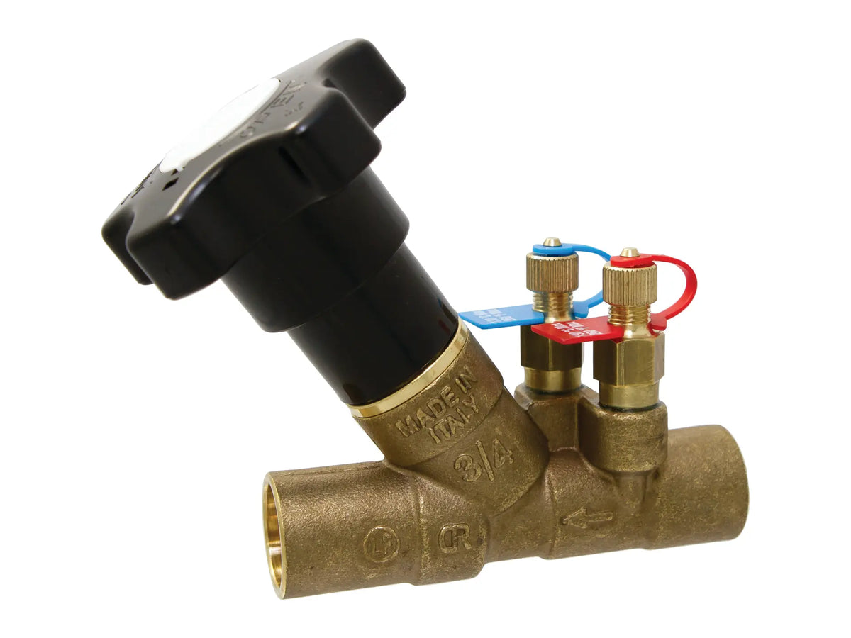 NIBCO NJ2XULX6, 1/2 in. x 1/2 in. Balancing Valve Manual, Lead-Free