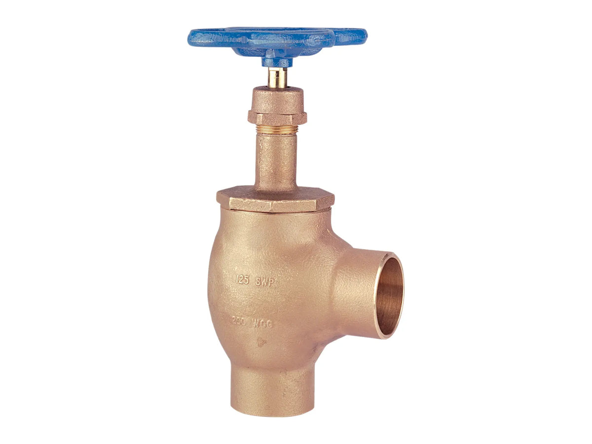 NIBCO NJ4K006, 1/2 in. Angle Valve Bronze, Class 125, Solder S-311-Y