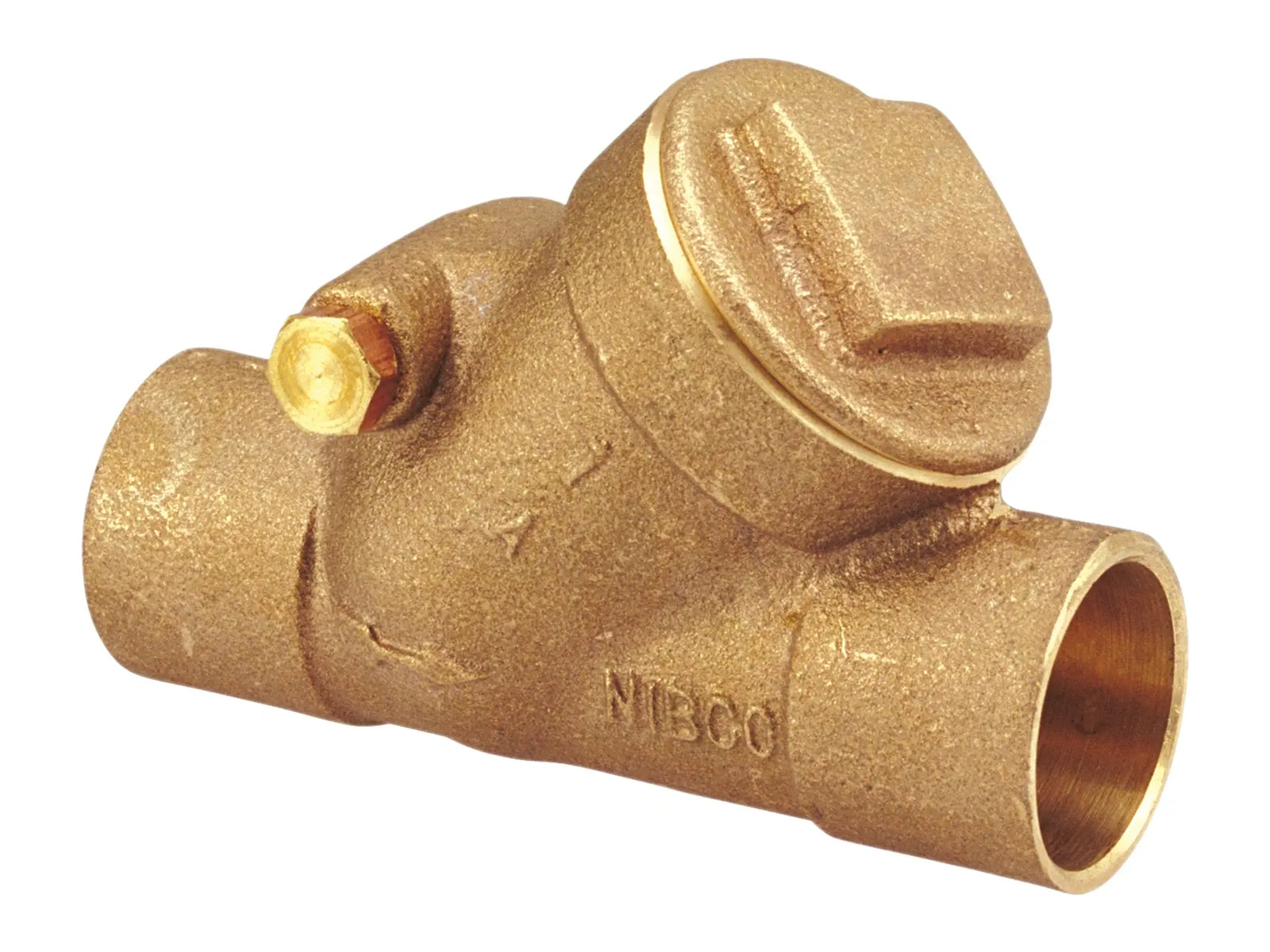 NIBCO NJ75008, 3/4 in. Check Valve Bronze, Class 125, Buna-N Seat Disc S-413-W
