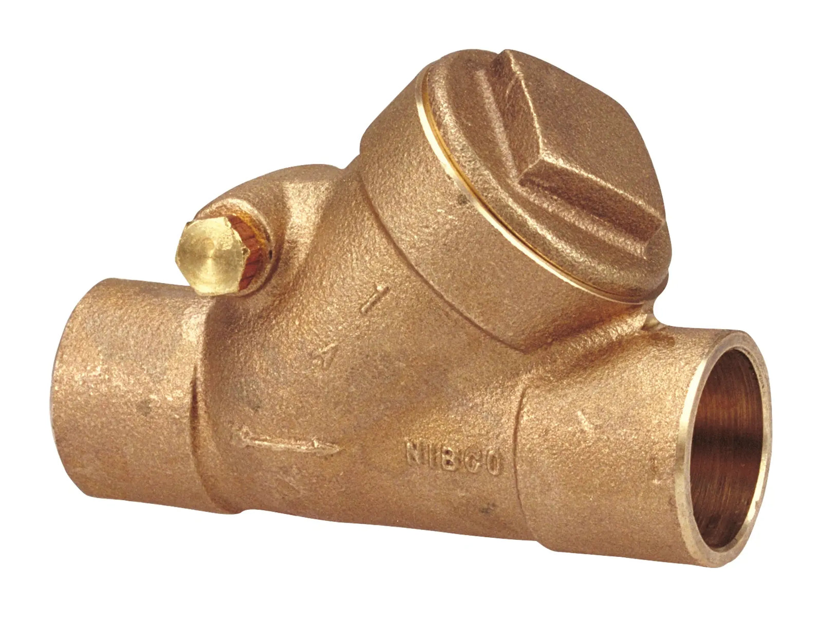 NIBCO NJ7KW04, 1/4 in. Check Valve Bronze, Bolted Bonnet S-433-Y-X