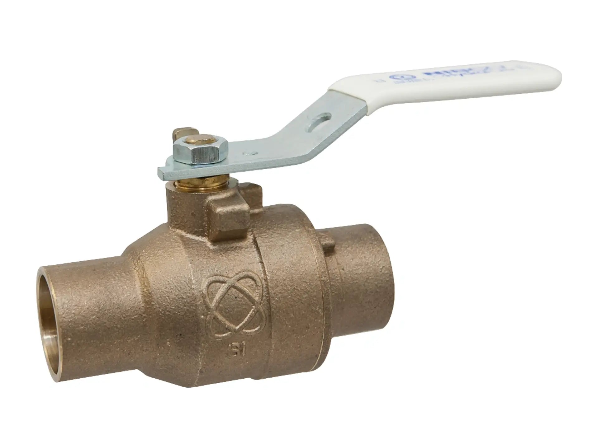 NIBCO NJB83NX4, 1/4 in. x 1/4 in. Two-Piece Bronze Ball Valve Lead-Free