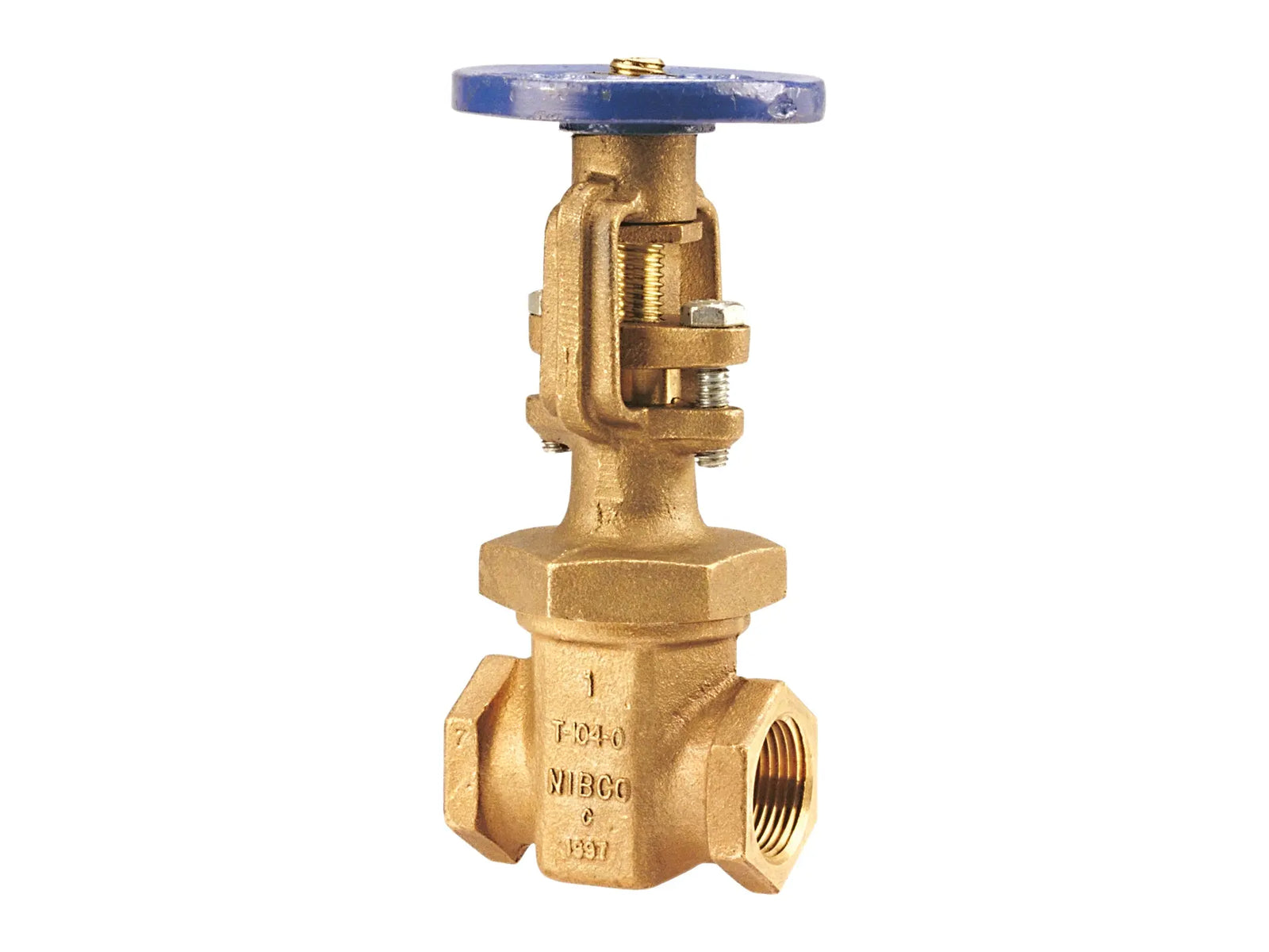 NIBCO NL03L08, 3/4 in. Gate Valve Bronze, Fire Protection, Outside Screw and Yoke T-104-O