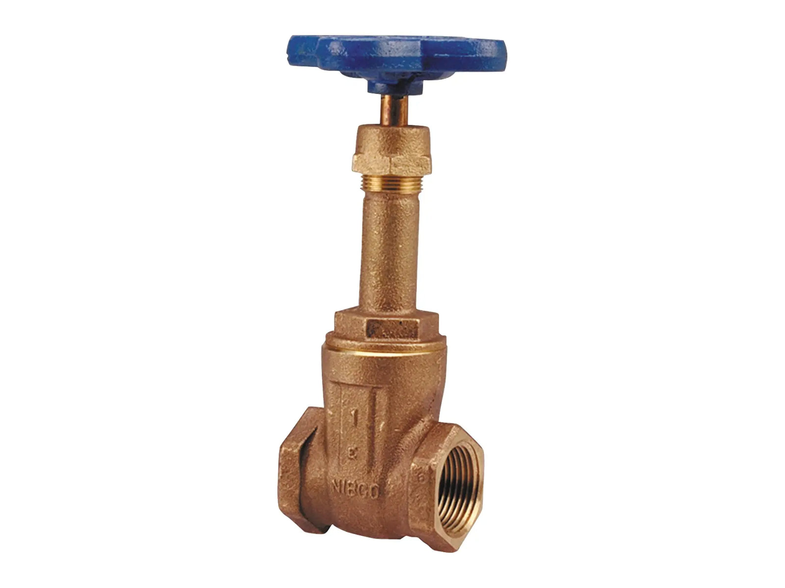 NIBCO NL05006, 1/2 in. Gate Valve Bronze, Rising Stem, Threaded T-111