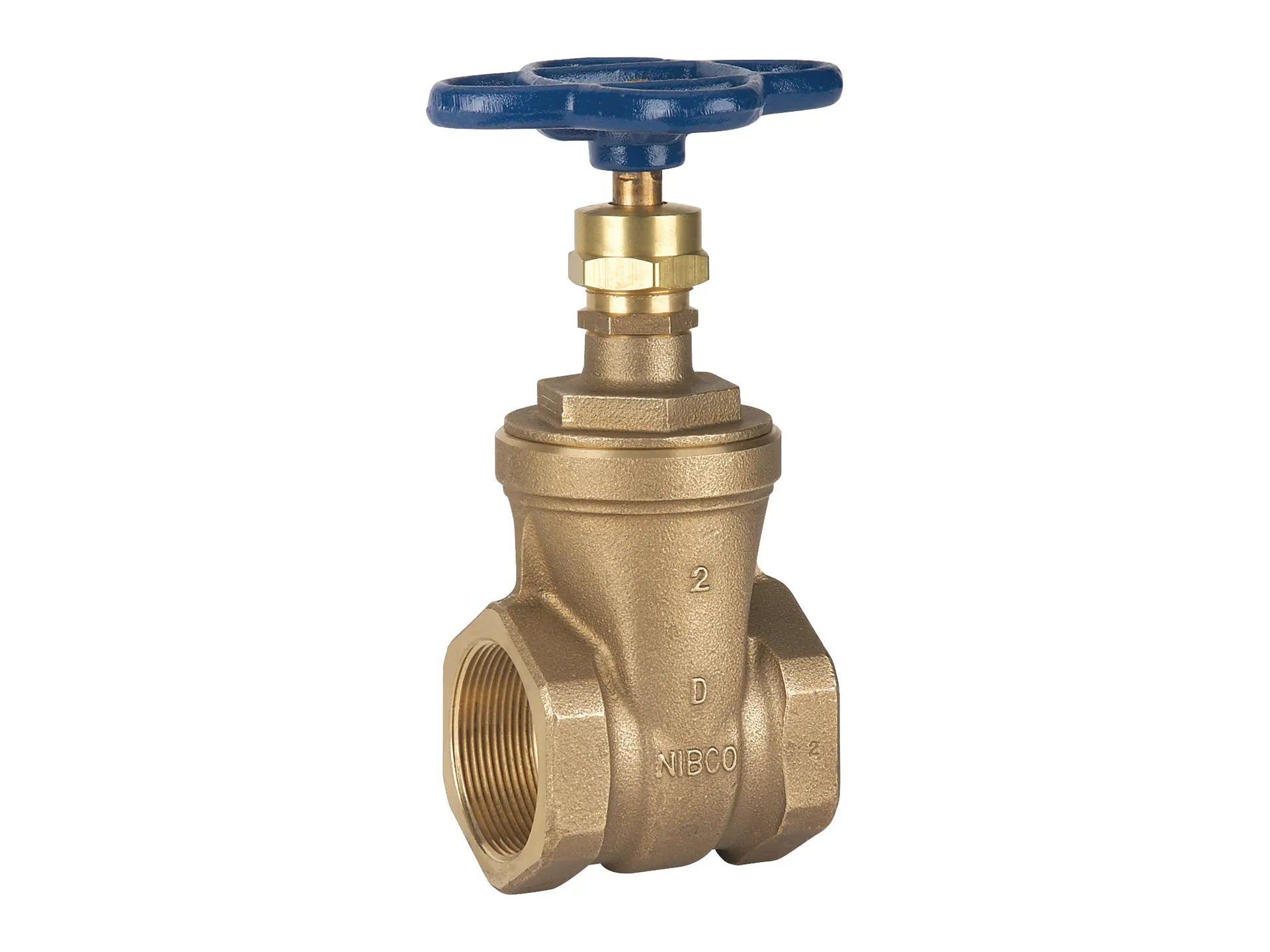 NIBCO NL1J008, 3/4 in. Gate Valve Bronze, Non-rising Stem, Threaded T-133