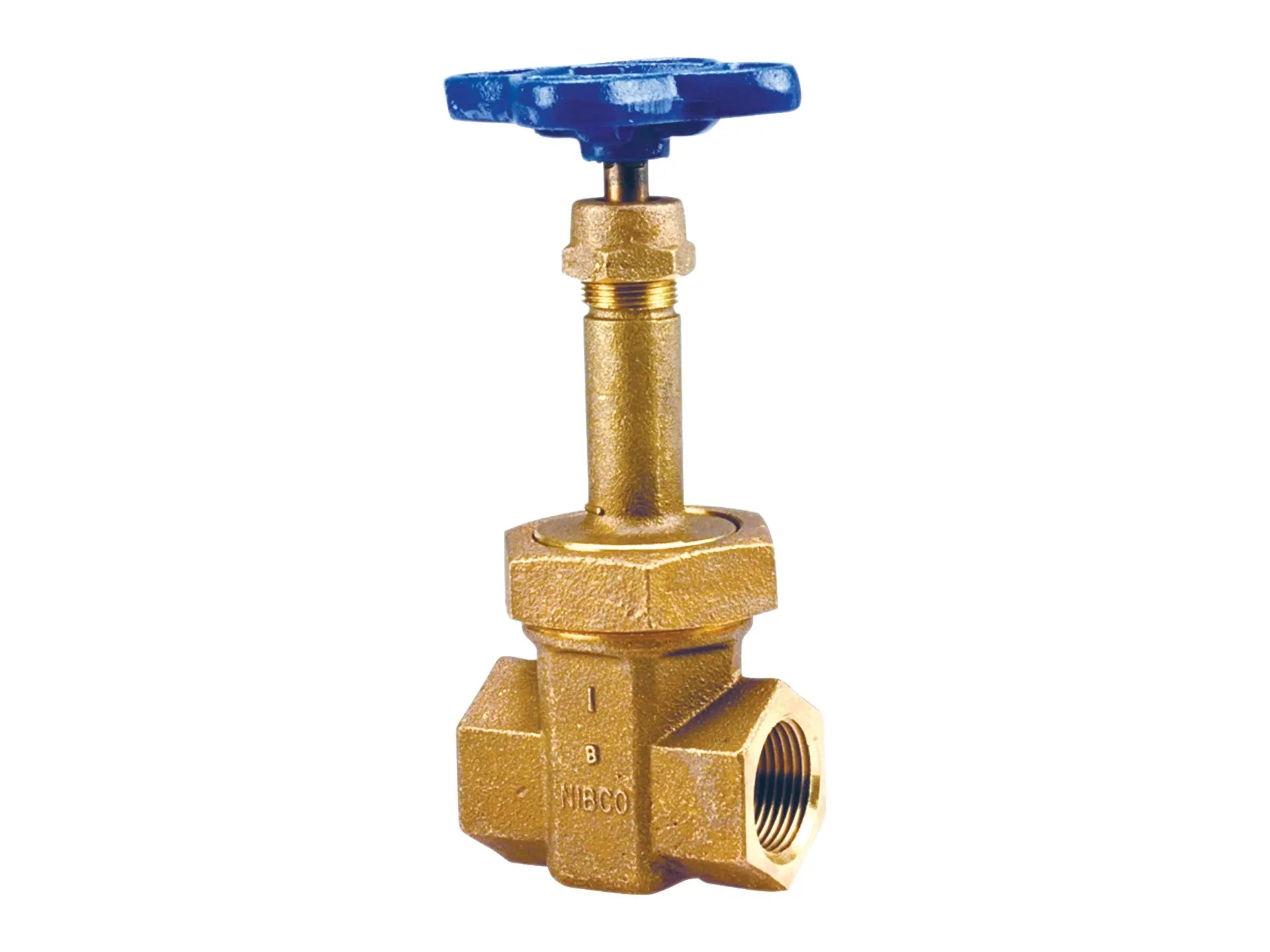 NIBCO NL2H00B, 1-1/4in. Gate Valve Bronze, Class 300, Block Pattern, Copper Nickel Alloy Wedge