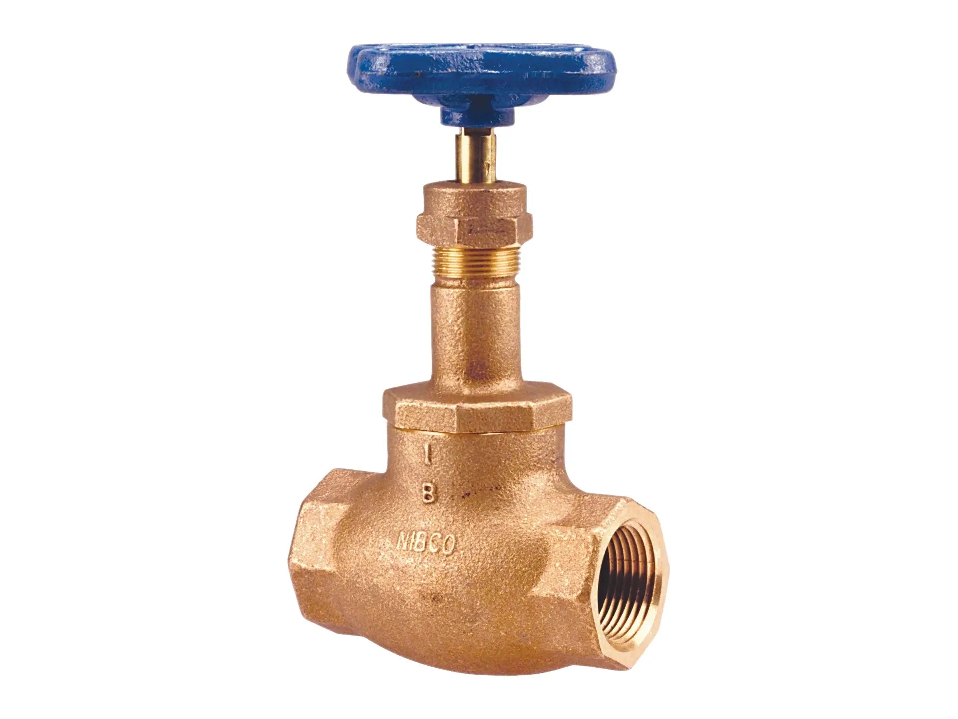 NIBCO NL2J0FC, 1-1/2 in. Globe Valve Bronze, Bronze Trim, Threaded Ends T-211-B-LS