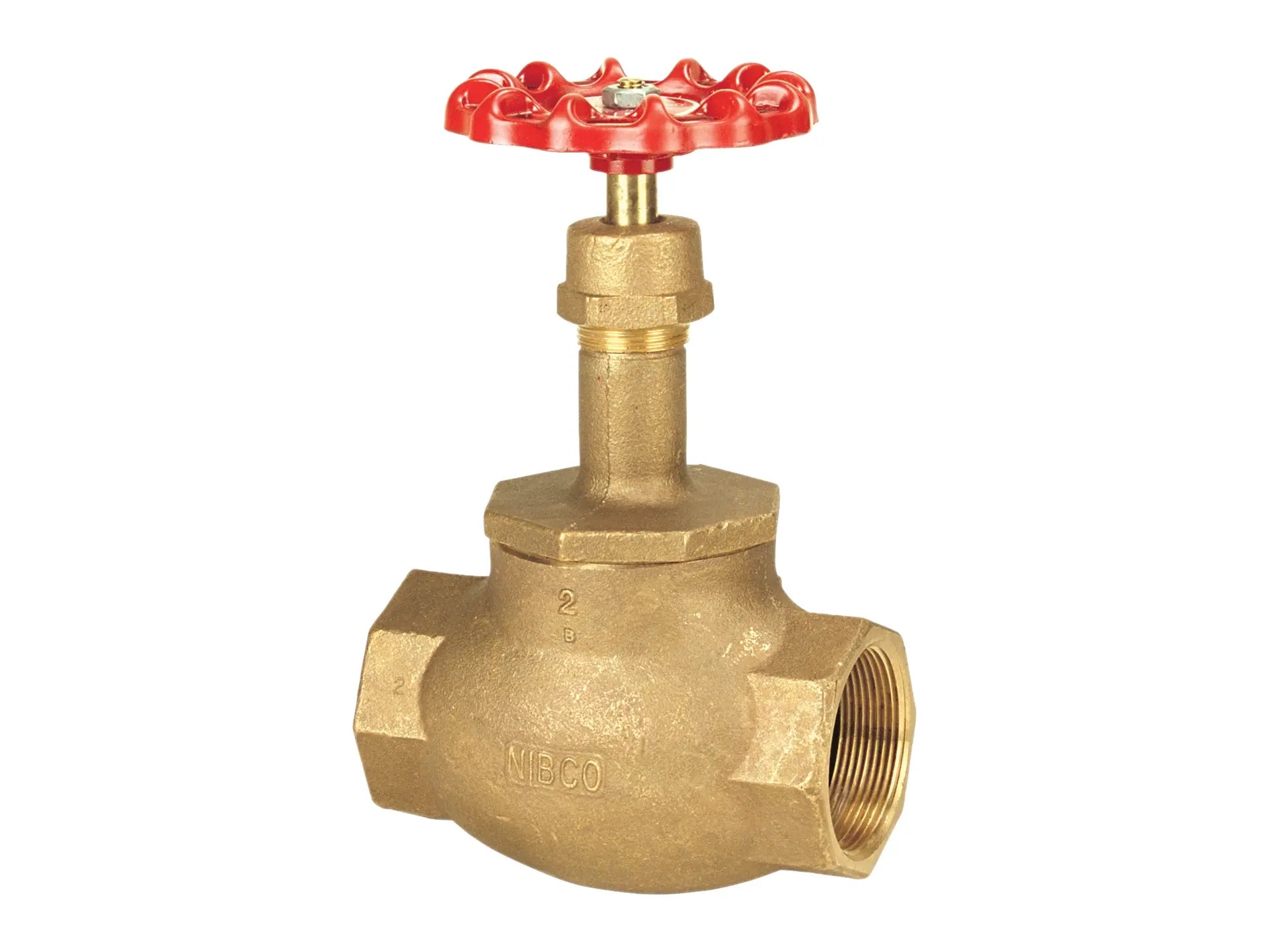 NIBCO NL2L01C, 1-1/2 in. Globe Valve Bronze, Fire Protection, Buna-N Seat Disc KT-211-W-UL
