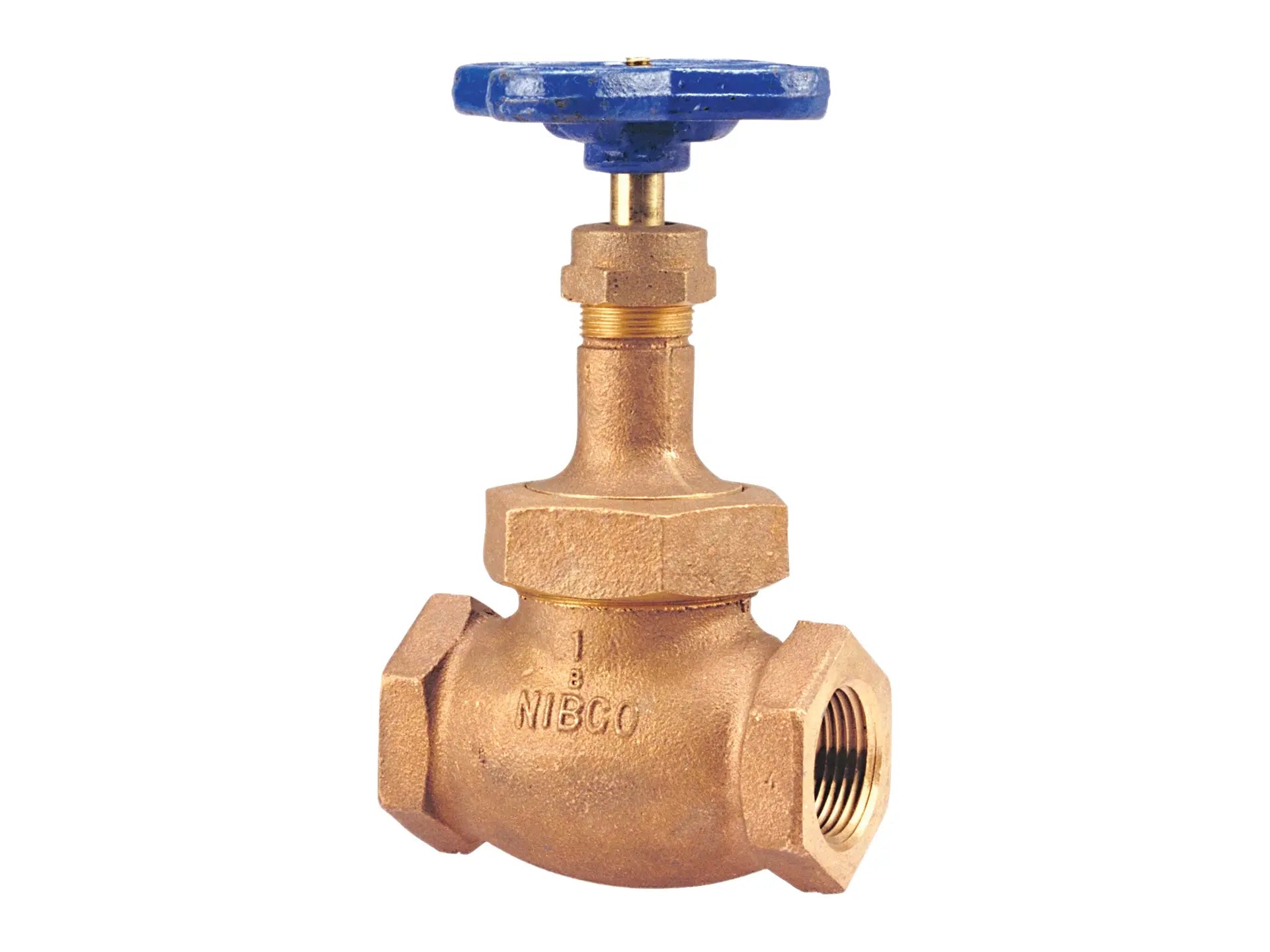 NIBCO NL34005, 3/8 in. Globe Valve Bronze, Class 150, PTFE Disc T-235-Y