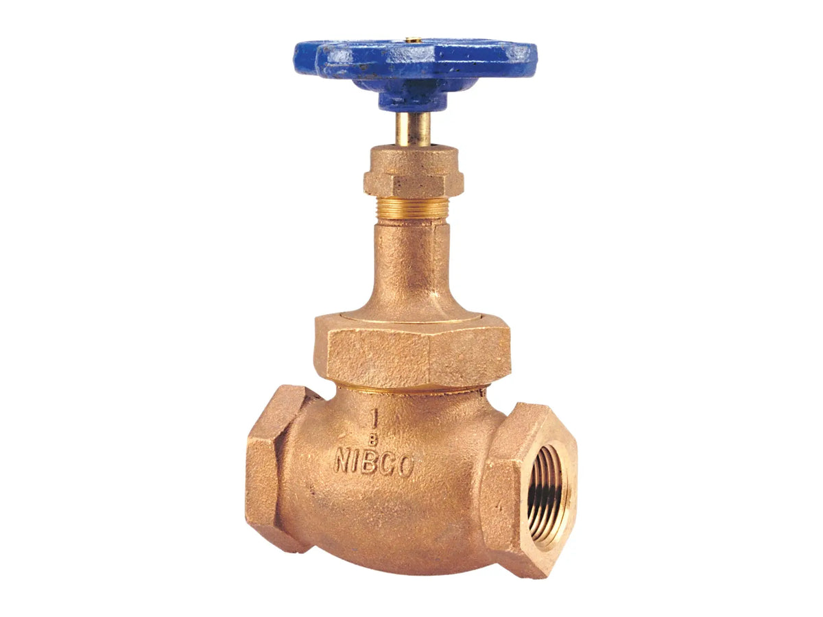 NIBCO NL34W05, 3/8 in. Globe Valve Bronze, Class 150, PTFE Disc T-235-Y-X