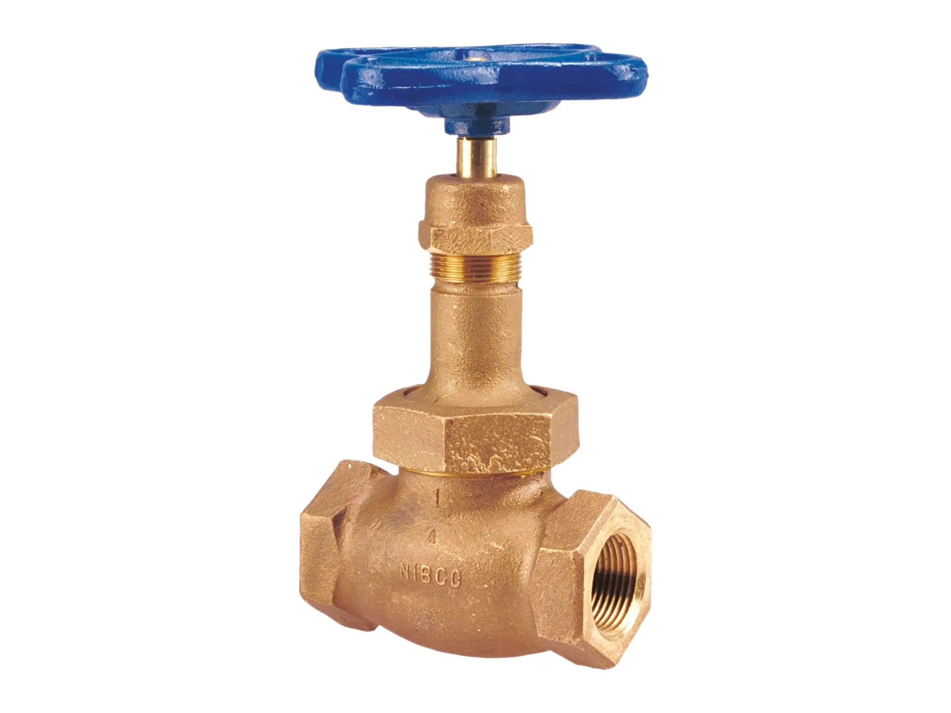 NIBCO NL3MN06, 1/2 in. Globe Valve Bronze, Full Plug Disc T-256-AP