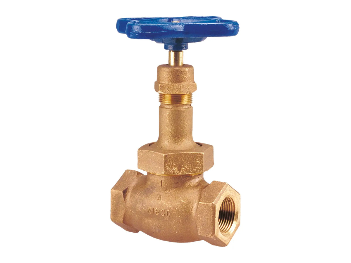 NIBCO NL3MN0D, 2 in. Globe Valve Bronze, Full Plug Disc T-256-AP