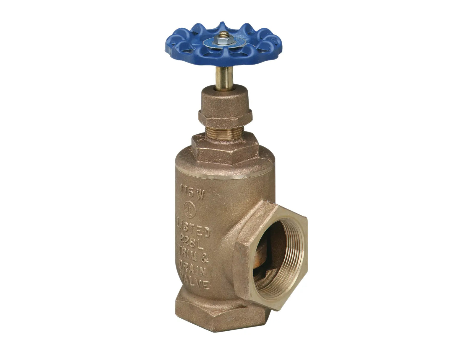 NIBCO NL4C00C, 1-1/2 in. Angle Valve Bronze, Fire Protection T-301-W
