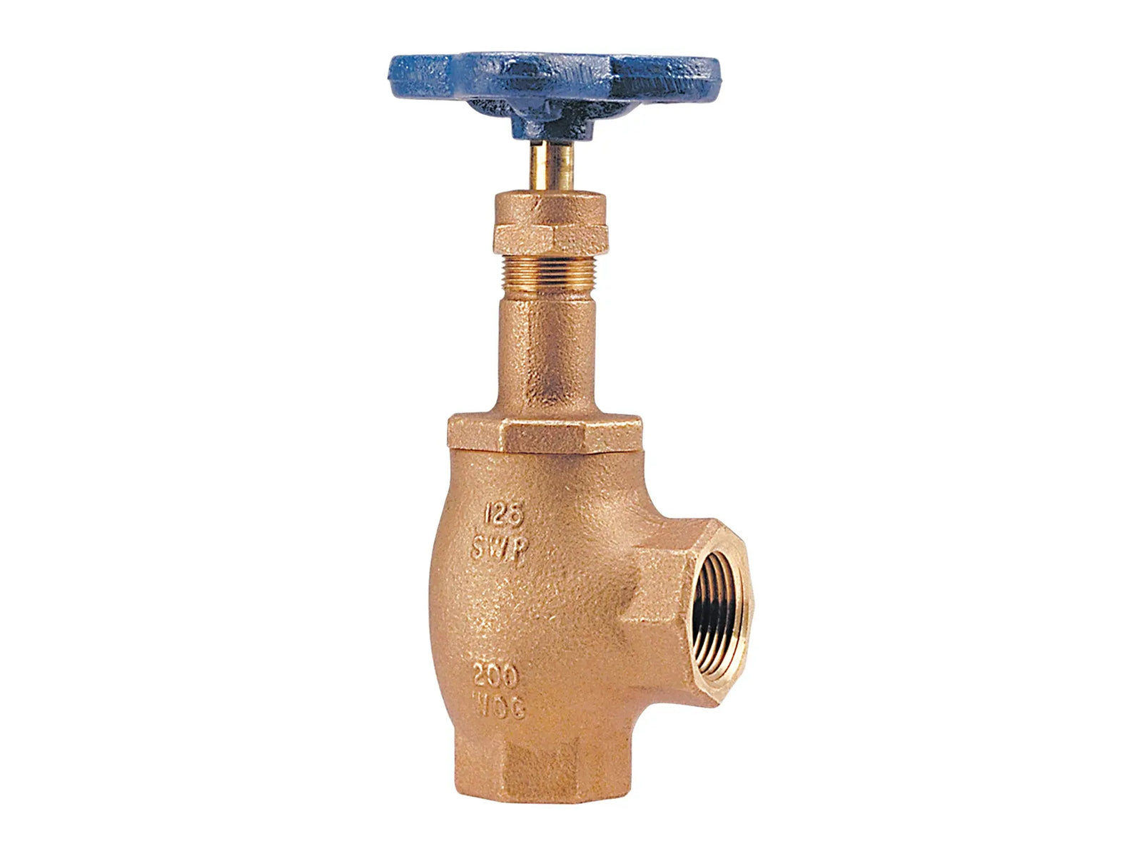 NIBCO NL4K02A, 1 in. Angle Valve Bronze, Class 125, Threaded T-311-Y-BHW