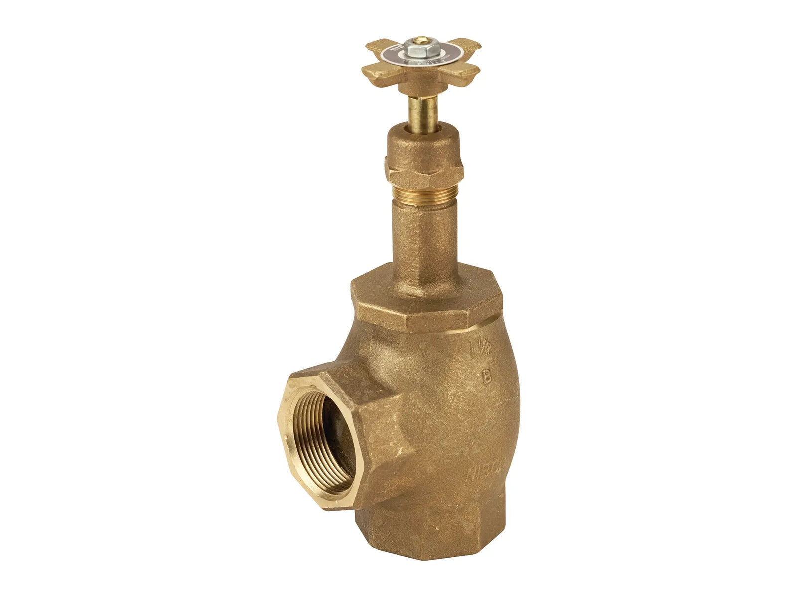 NIBCO NL4KD0D, 2 in. Angle Valve Bronze, Irrigation, Class 125 T-311-Y-K