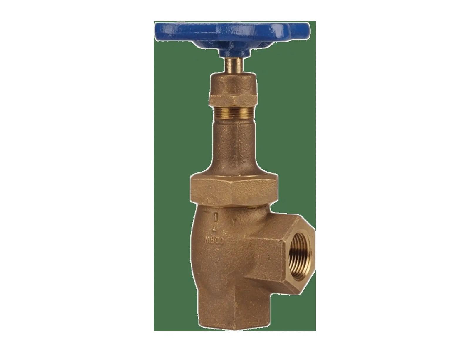 NIBCO NL69N06, 1/2 in. Angle Valve Bronze, Class 300, Stainless Steel Disc T-376-AP