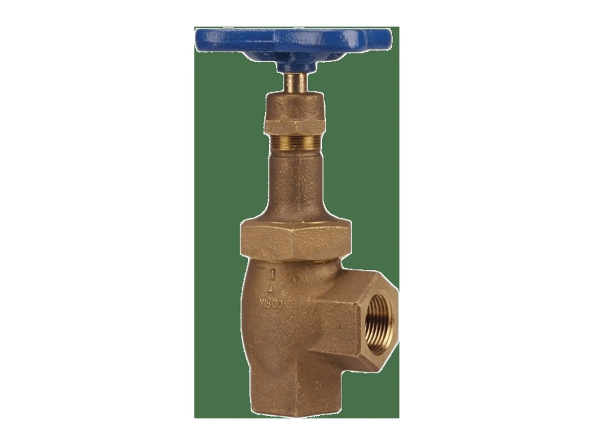NIBCO NL69N06, 1/2 in. Angle Valve Bronze, Class 300, Stainless Steel Disc T-376-AP