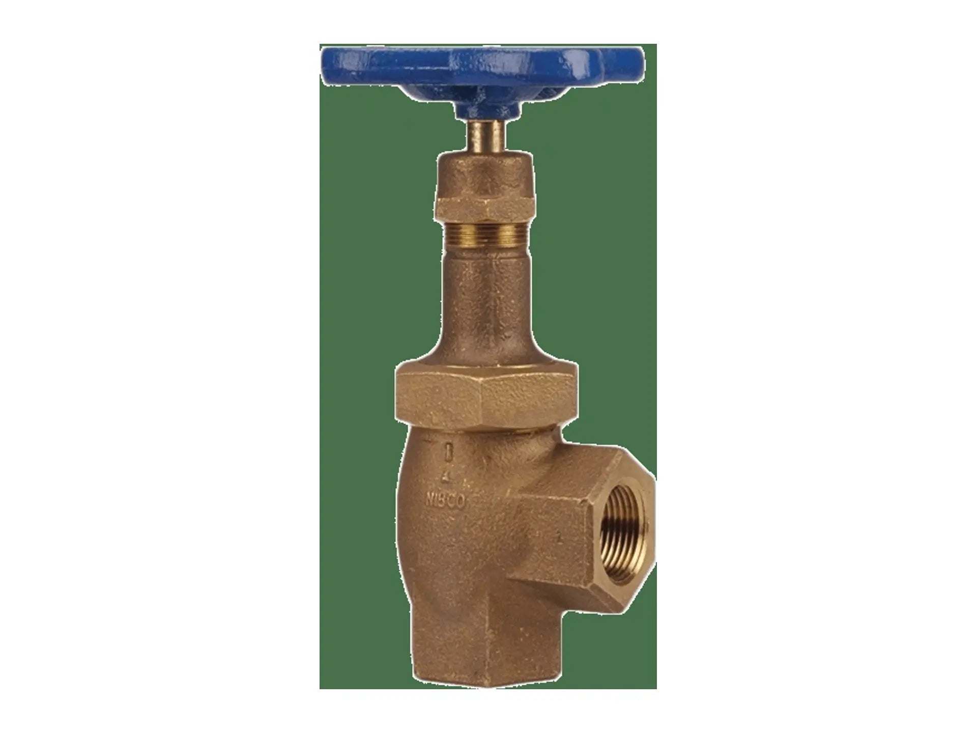 NIBCO NL69N0A, 1 in. Angle Valve Bronze, Class 300, Stainless Steel Disc T-376-AP