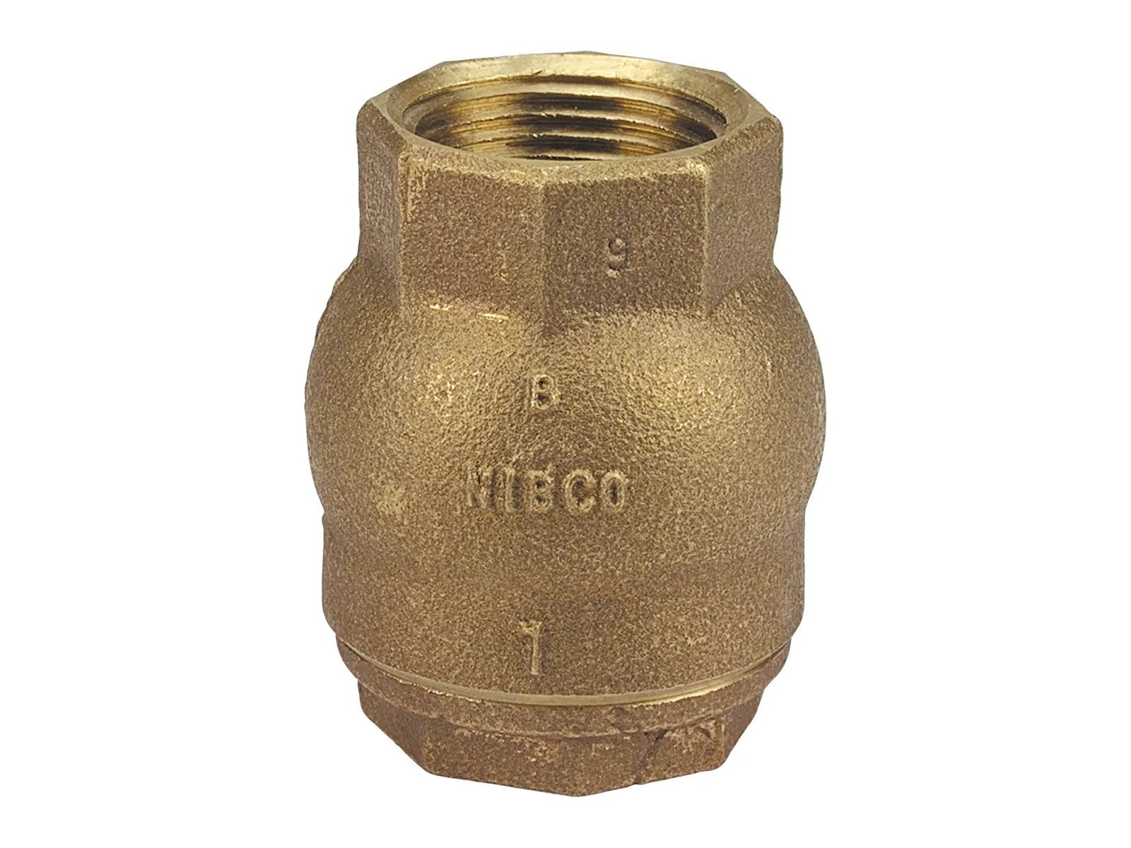 NIBCO NL93188, 3/4 in. Check Valve Bronze Ring Check, PTFE Disc, Threaded Ends T-480-Y