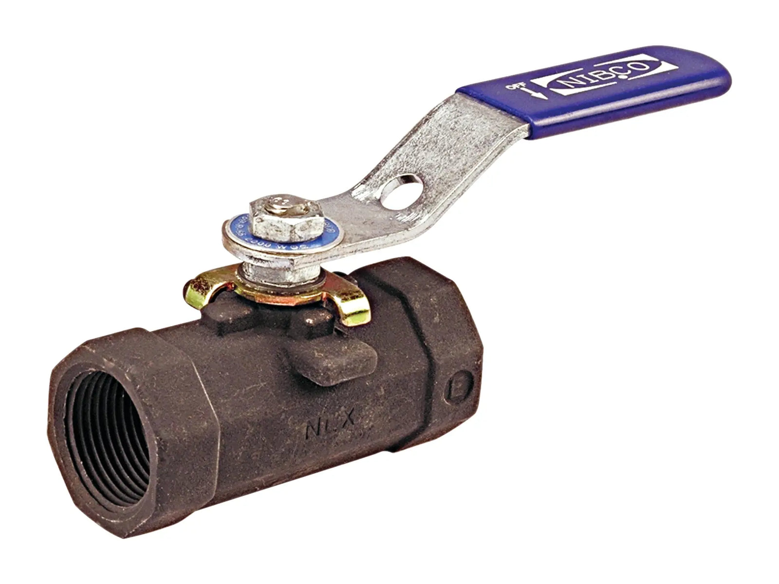 NIBCO NL944GAP, 7/8 in.,1in. One-Piece Carbon Steel Ball Valve SS Trim, Fire Safe T-560-CSR-66-FS-LL