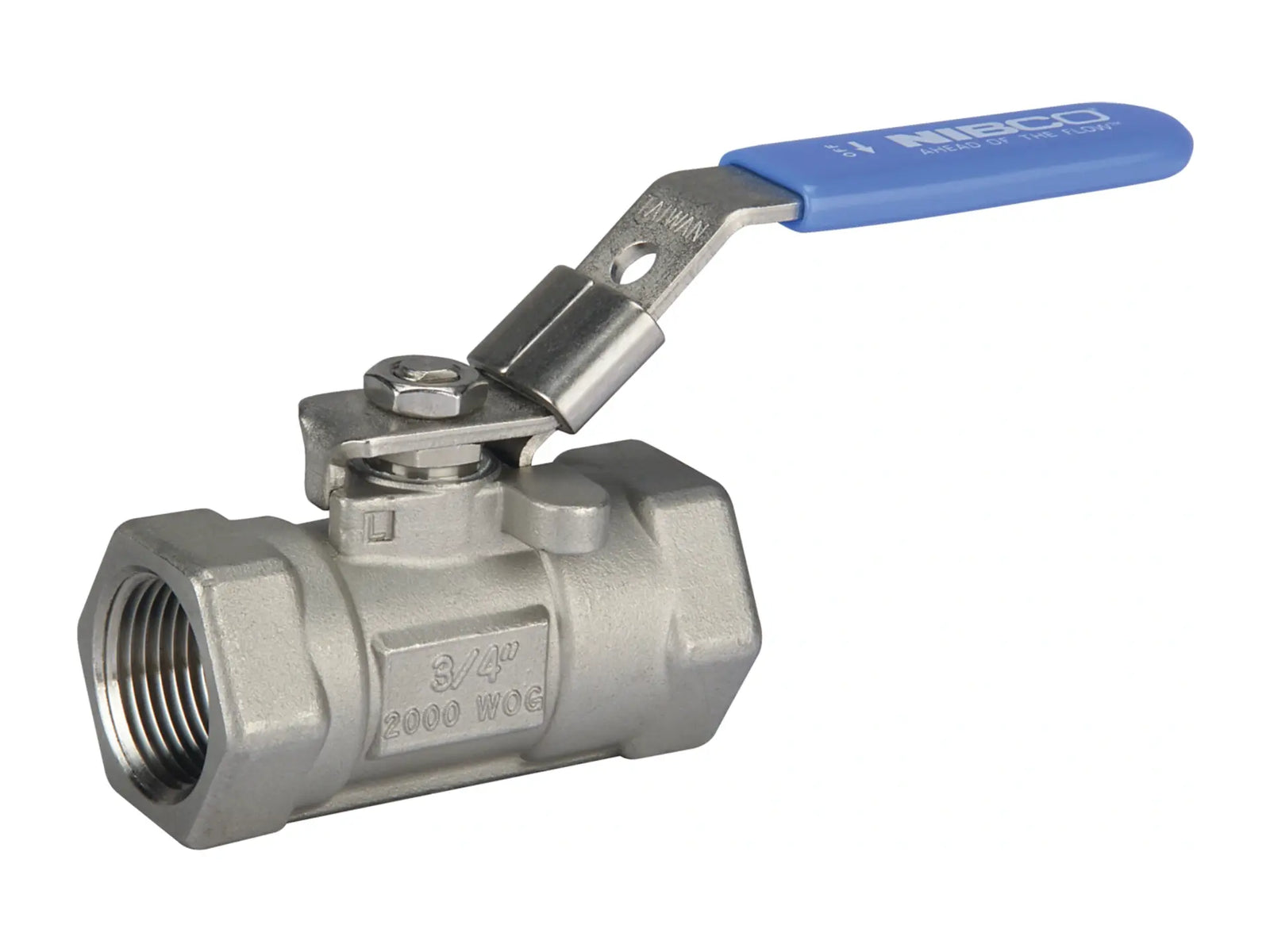 NIBCO NL944KAP, 1in. One-Piece SS Ball Valve Reduced Port, Fire Safe T-560-S6R-66-FS-LL