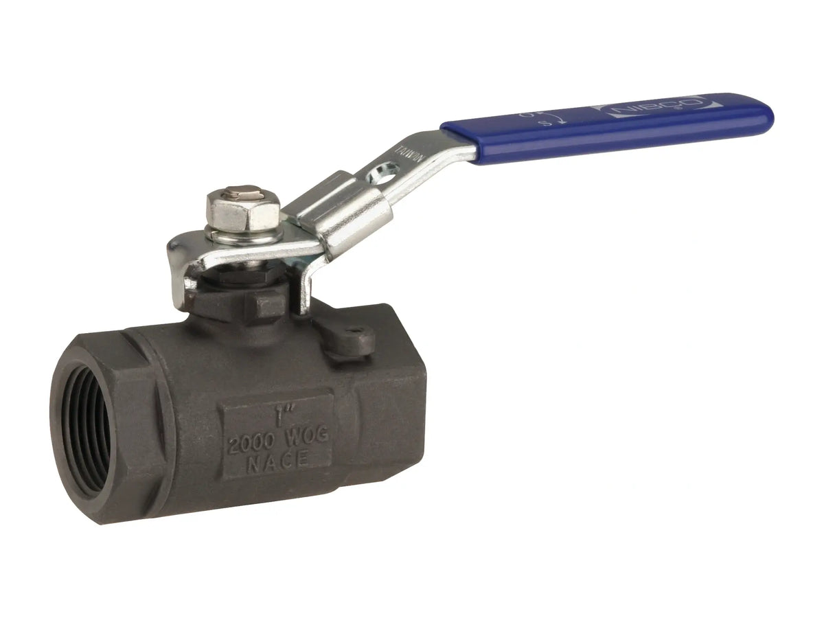 NIBCO NL94T5D, 2in. Two-Piece Carbon Steel Ball Valve Conventional Port, SS Trim TC-580-CSR-66-LL