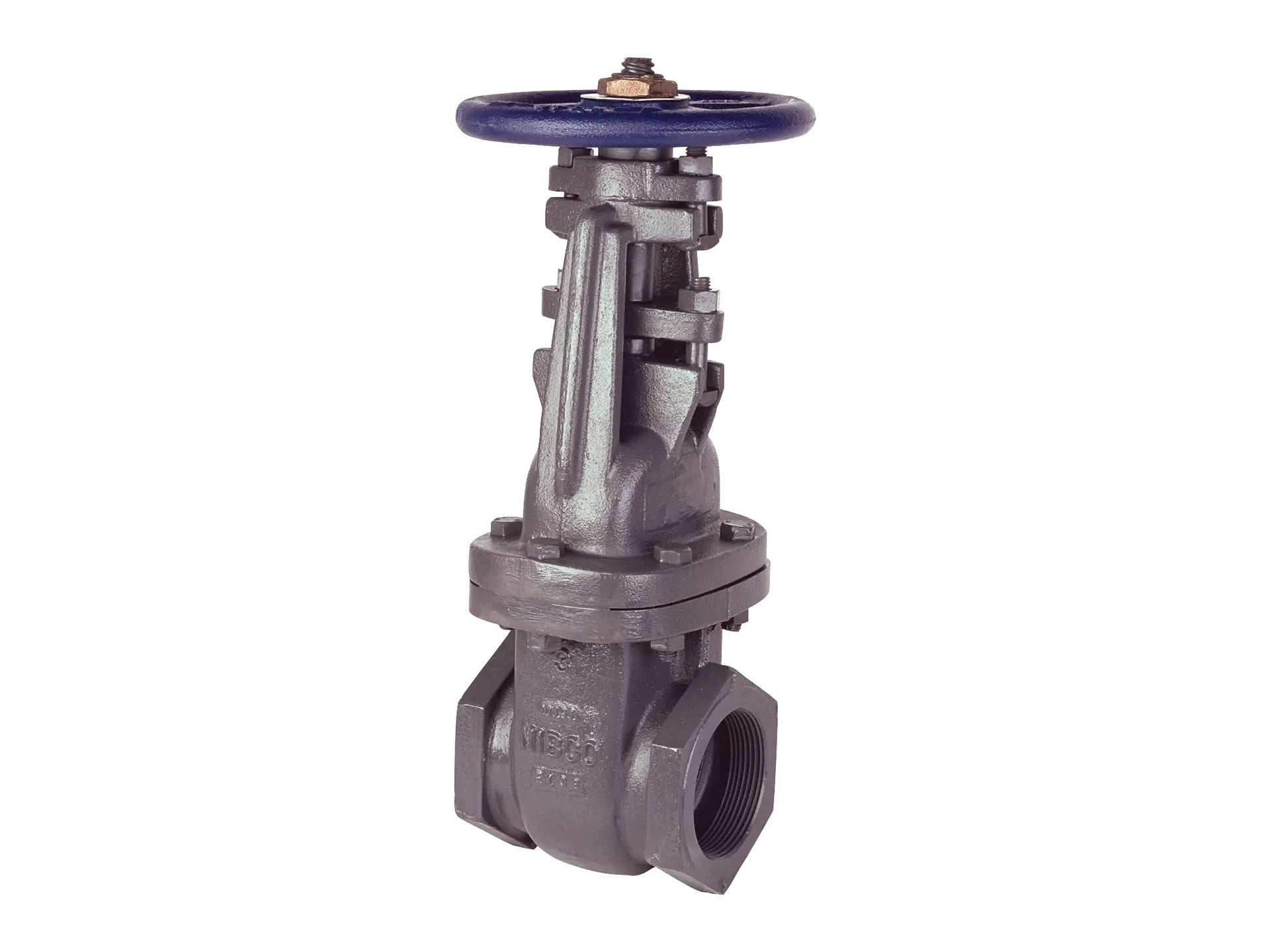 NIBCO NLA3LJD, 2 in. Gate Valve Class 125, Cast Iron, All Iron Trim, Threaded T-617-O-N