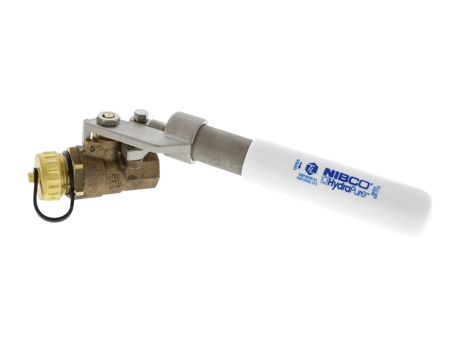 NIBCO NLB95Z5A, 1 in. x 1 in. Bronze Ball Valve LF TH FP SS Trim Spring Return Handle T58566LFSR