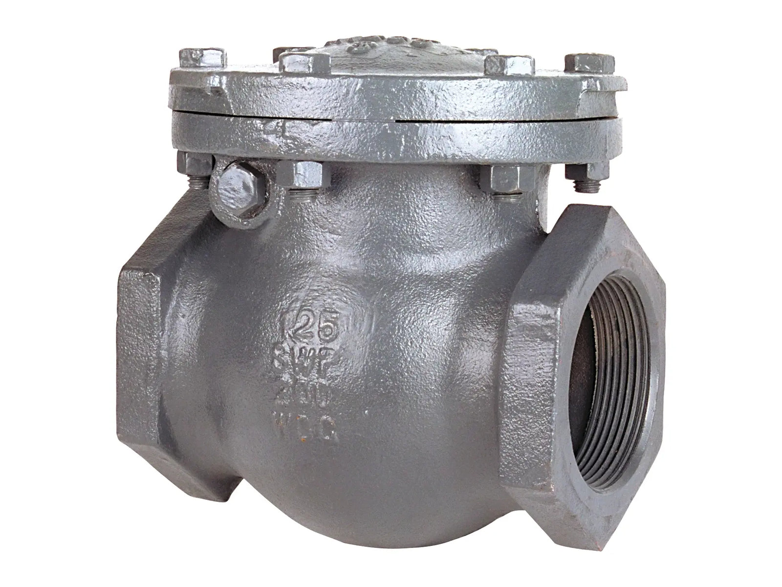 NIBCO NLE300H, 4 in. Check Valve , Cast Iron, Swing, Threaded T-918-B