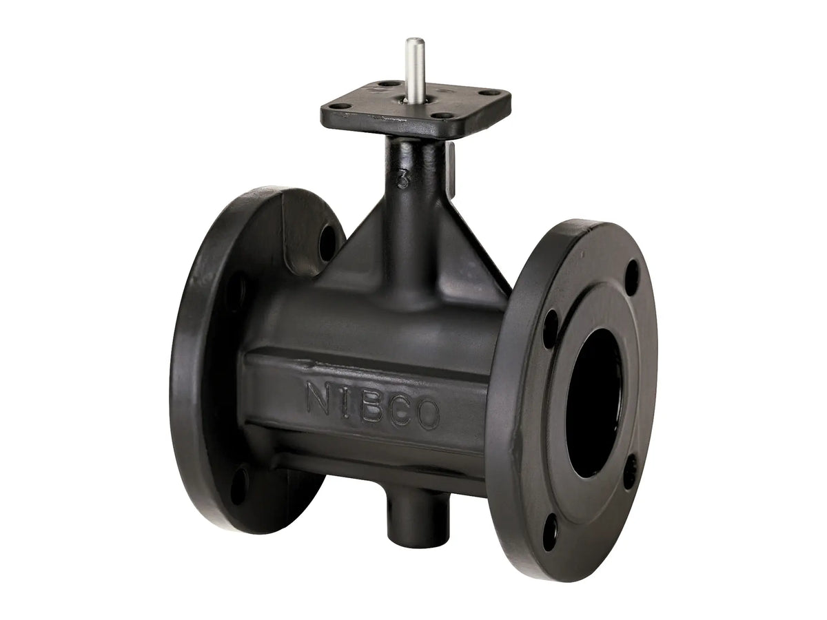 NIBCO NLFT30J, 5 in.;125 mm Butterfly Valve Ductile Iron, Flanged, 285 PSI FD-5765-3-PN-10
