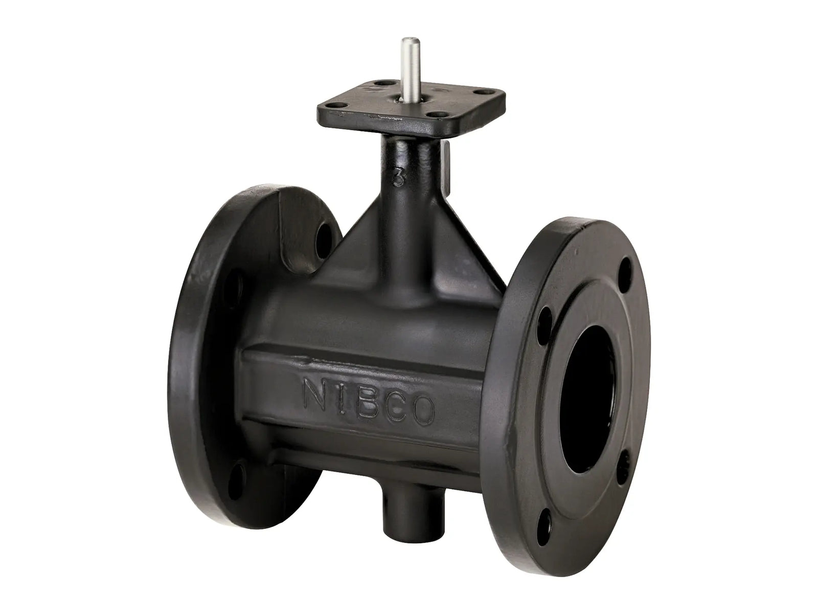 NIBCO NLFT50H, 4 in.;100 mm Butterfly Valve Ductile Iron, Flanged, 285 PSI FD-5765-5-PN-10