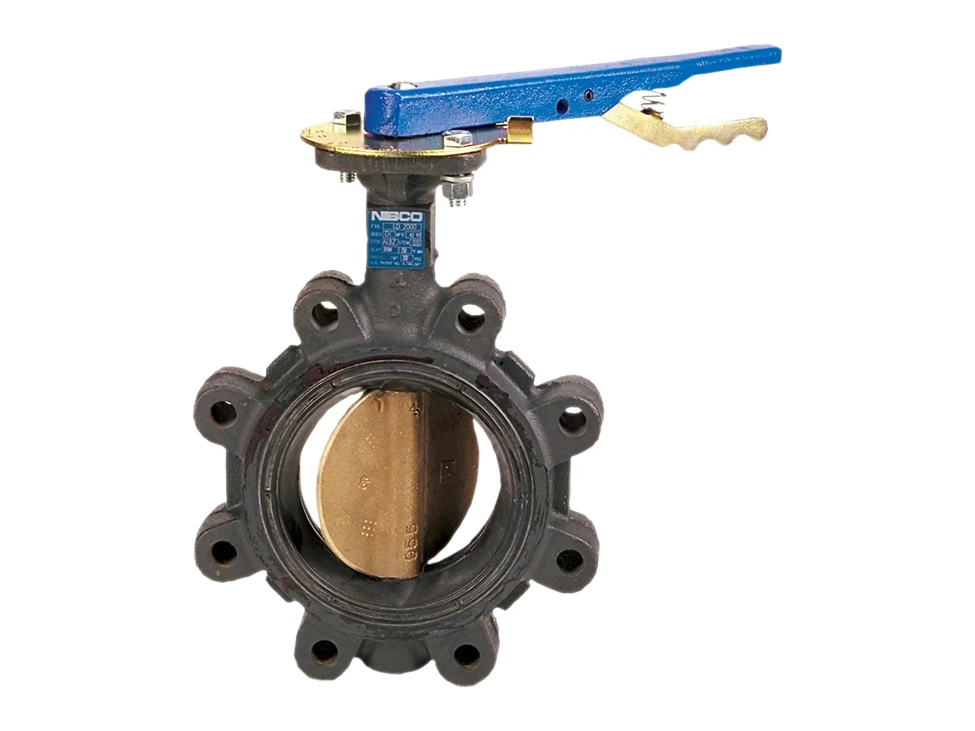 NIBCO NLG129M, 10 in. Butterfly Valve Ductile Iron, 100 PSI, Actuated, Buna-N Seat LD-L100-0