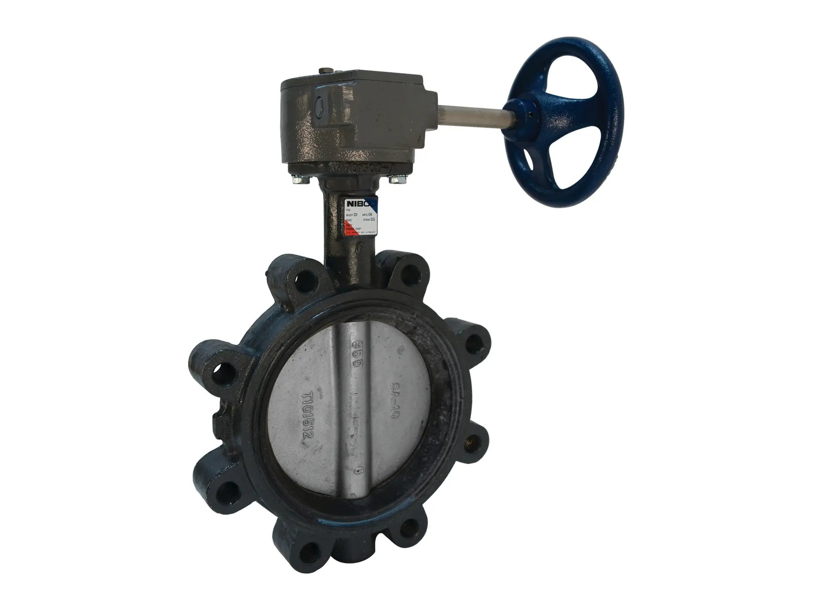 NIBCO NLG260M, 10 in. Butterfly Valve Ductile Iron, Lug Type, 250 PSI LD-3110-5