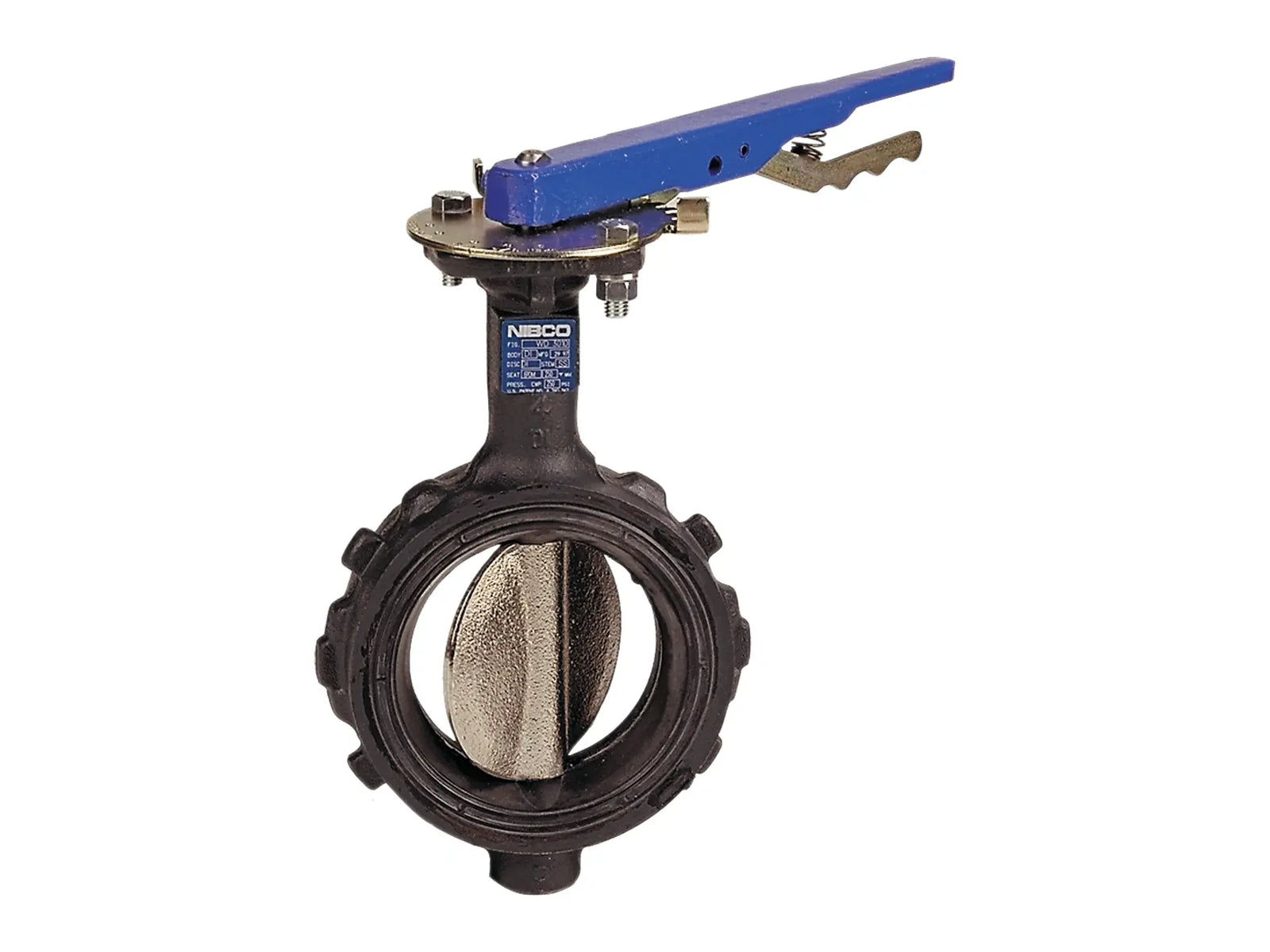 NIBCO NLH24PL, 8 in. Butterfly Valve Ductile Iron, Wafer Type, 100 PSI, Actuated WD-L110-0