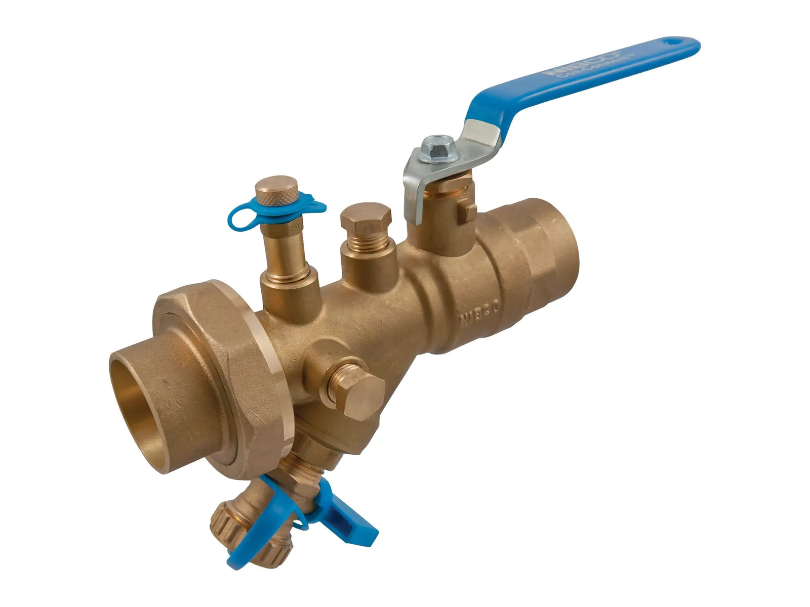 NIBCO NMSSS110D, 2 in. Combination Ball Valve with Stainless Steel Ball and Stem W/Strainer