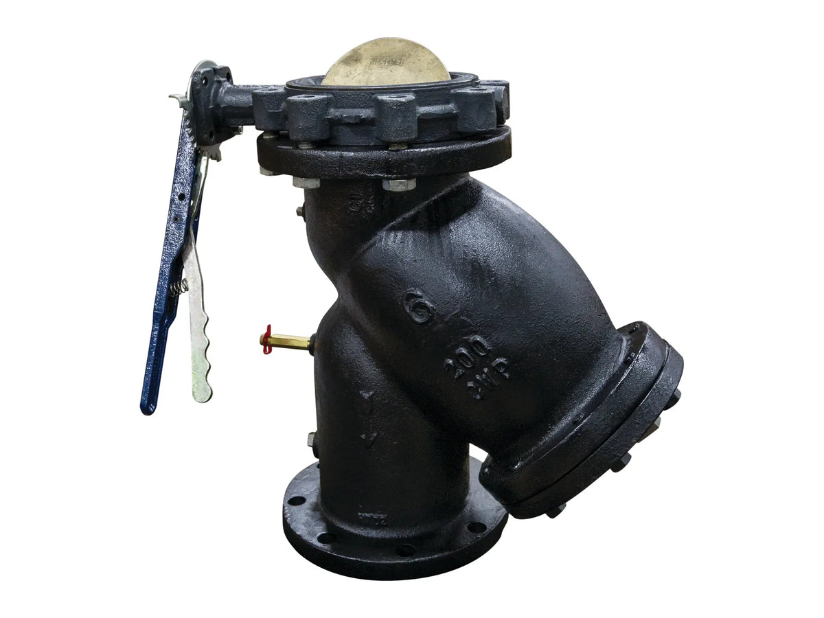 NIBCO NMYILG0D, 2 in. Iron Isolation Balancing Y-strainer with Butterfly Valve (LD2000-5) F721APLG