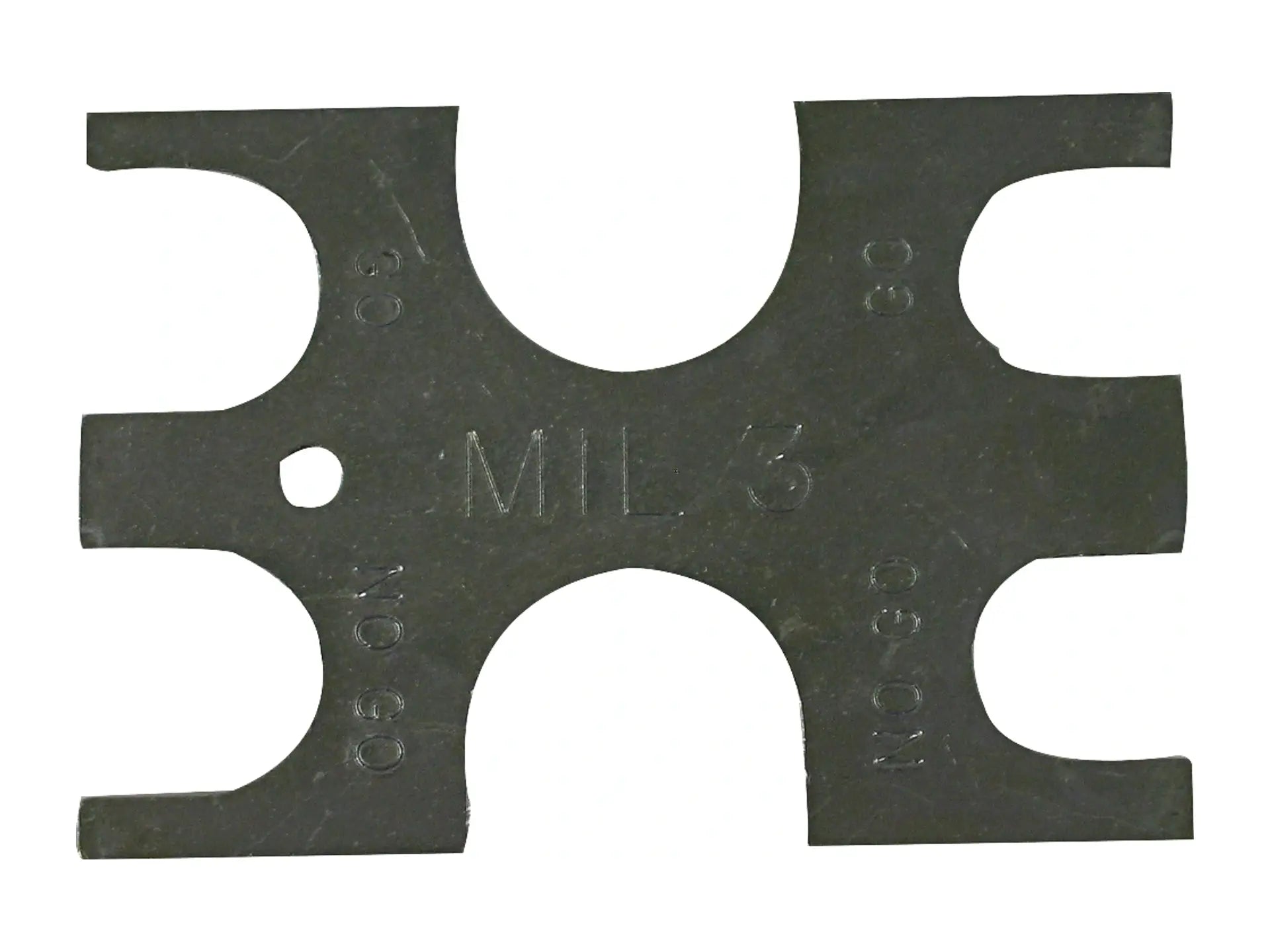 NIBCO PX01384, 3/8 in.;1/2 in.;3/4 in.;1 in. Go-No-Go Gauge NP34GNG4IN1