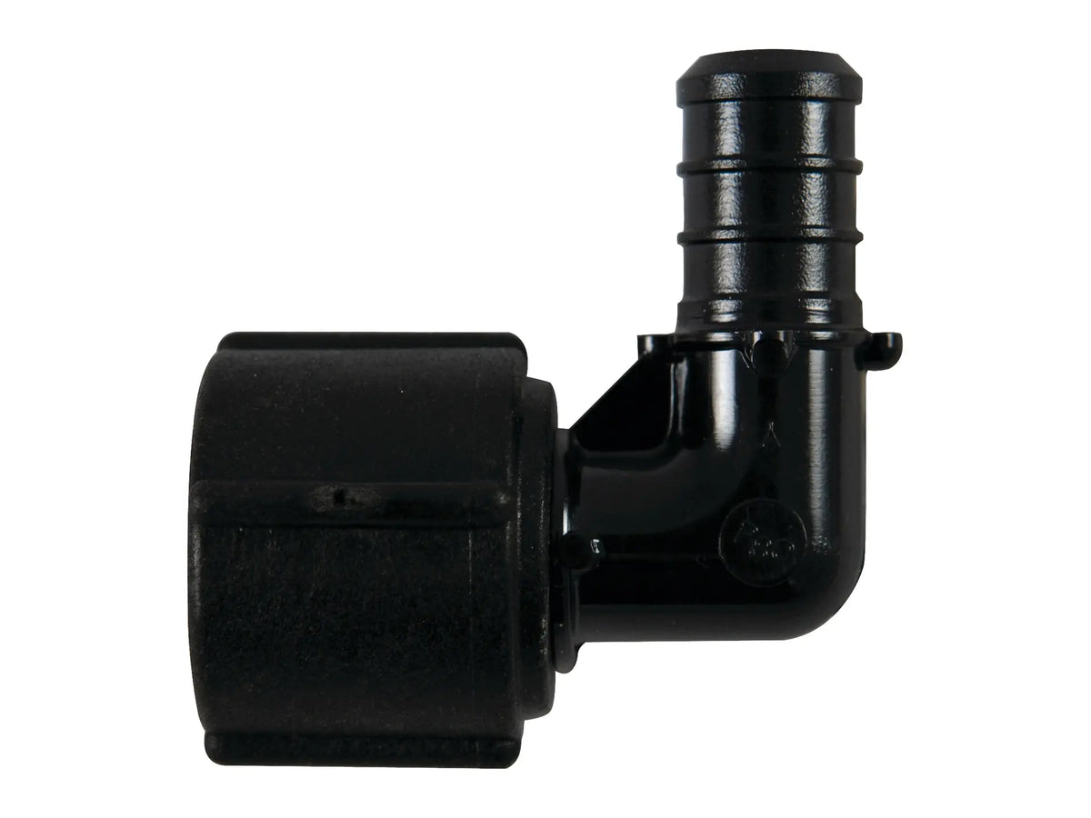 NIBCO PX02348C, 3/4 in. x 3/4 in. Adapter Elbow Poly, Swivel NPD26E