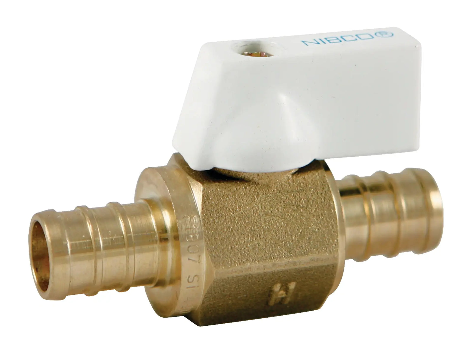 NIBCO PX10297X, 1/2 in. x 1/2 in. Mini Ball Valve Lead-Free