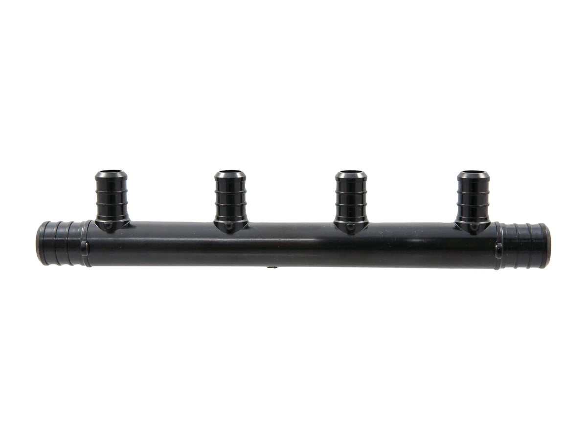 NIBCO PX30506, 3/4 in. PEX Multi-Port Tee with Open End, 4-port NPDOMT104