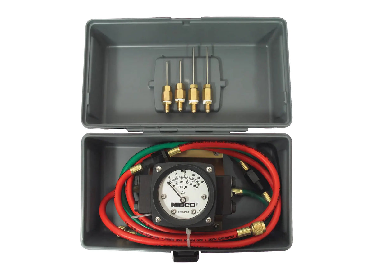 NIBCO RG10000, Auto Flow Differential Pressure Test Kit