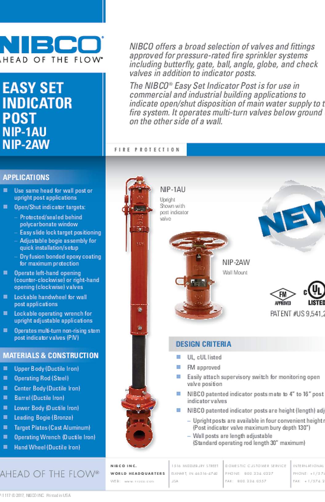 NIBCO Indicator Post NPI