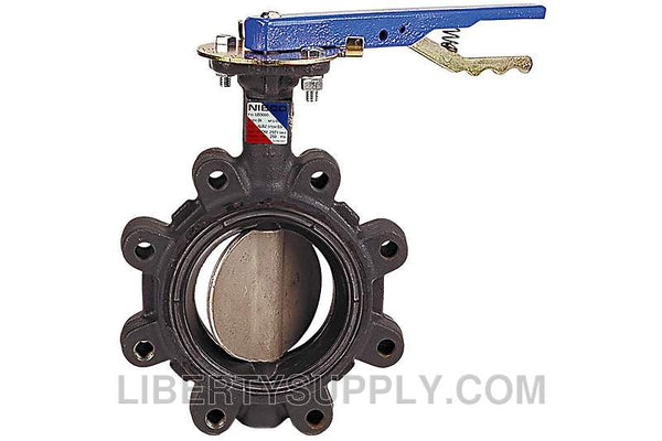 NIBCO LD-3000-5 12" Ductile Iron Butterfly Valve NLG720N